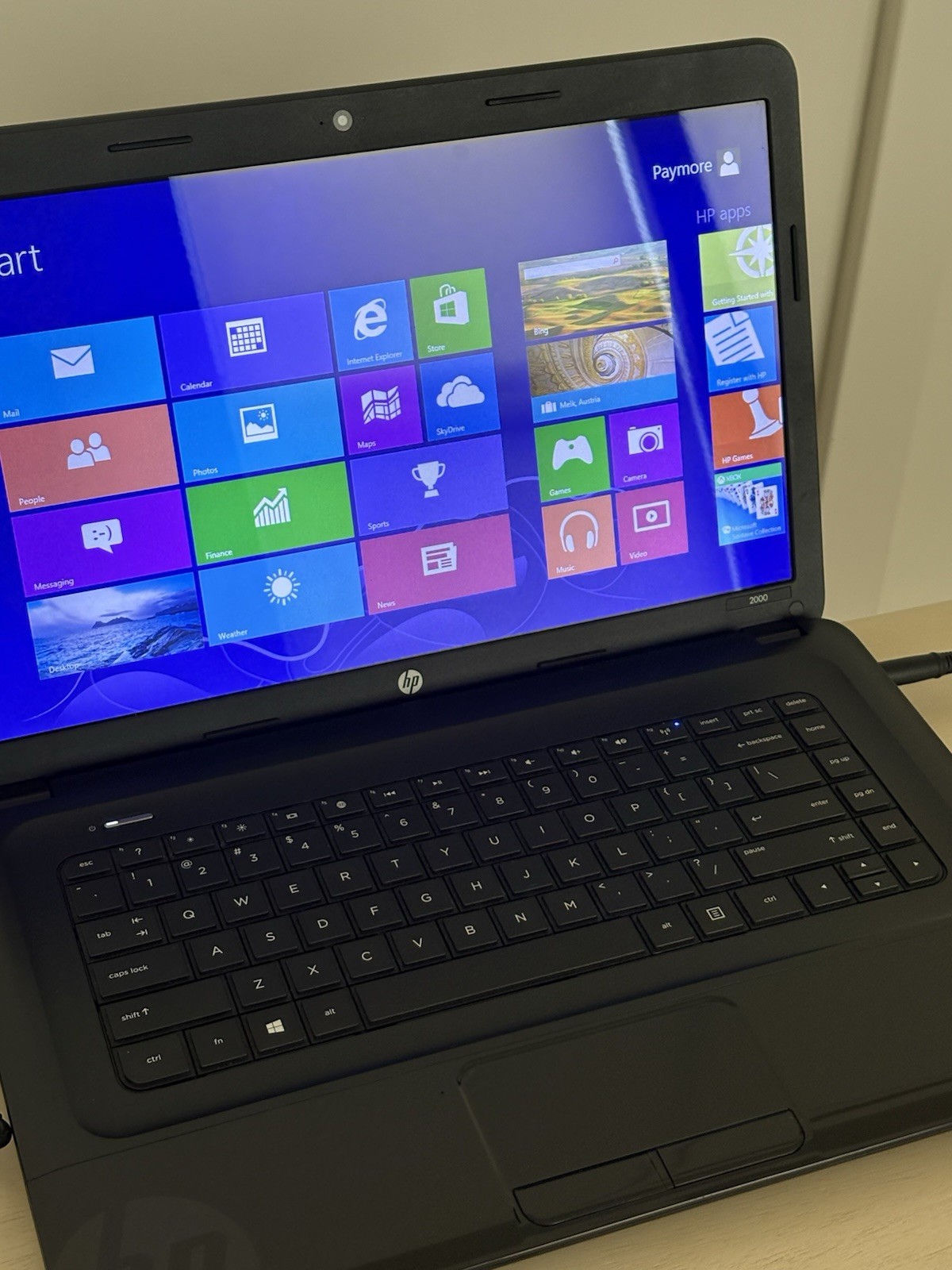 HP 2000 Laptop E0M11UA#ABA 15.6″ AMD E300 1.3GHz 4GB RAM 250GB HDD