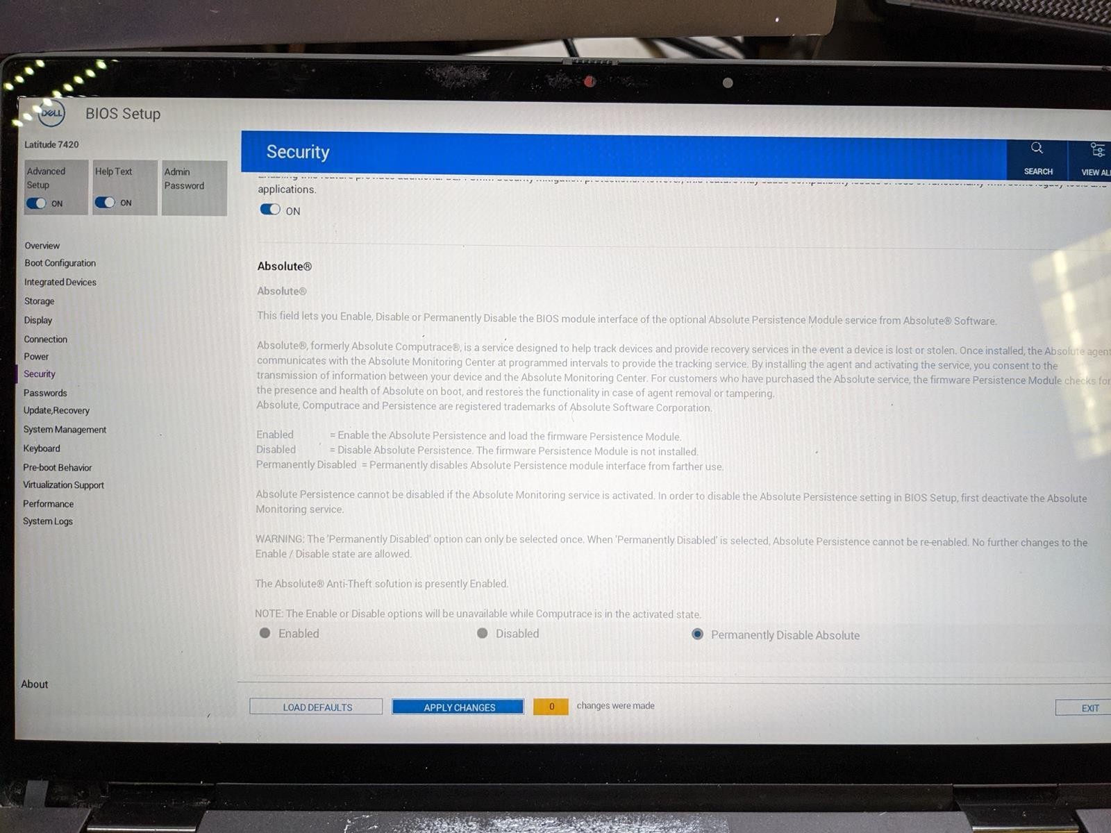 DELL LATITUDE 7420 i5-1145G7 @ 2.6GHz, 16GB RAM, NO HDD/OS – (FOR PARTS)