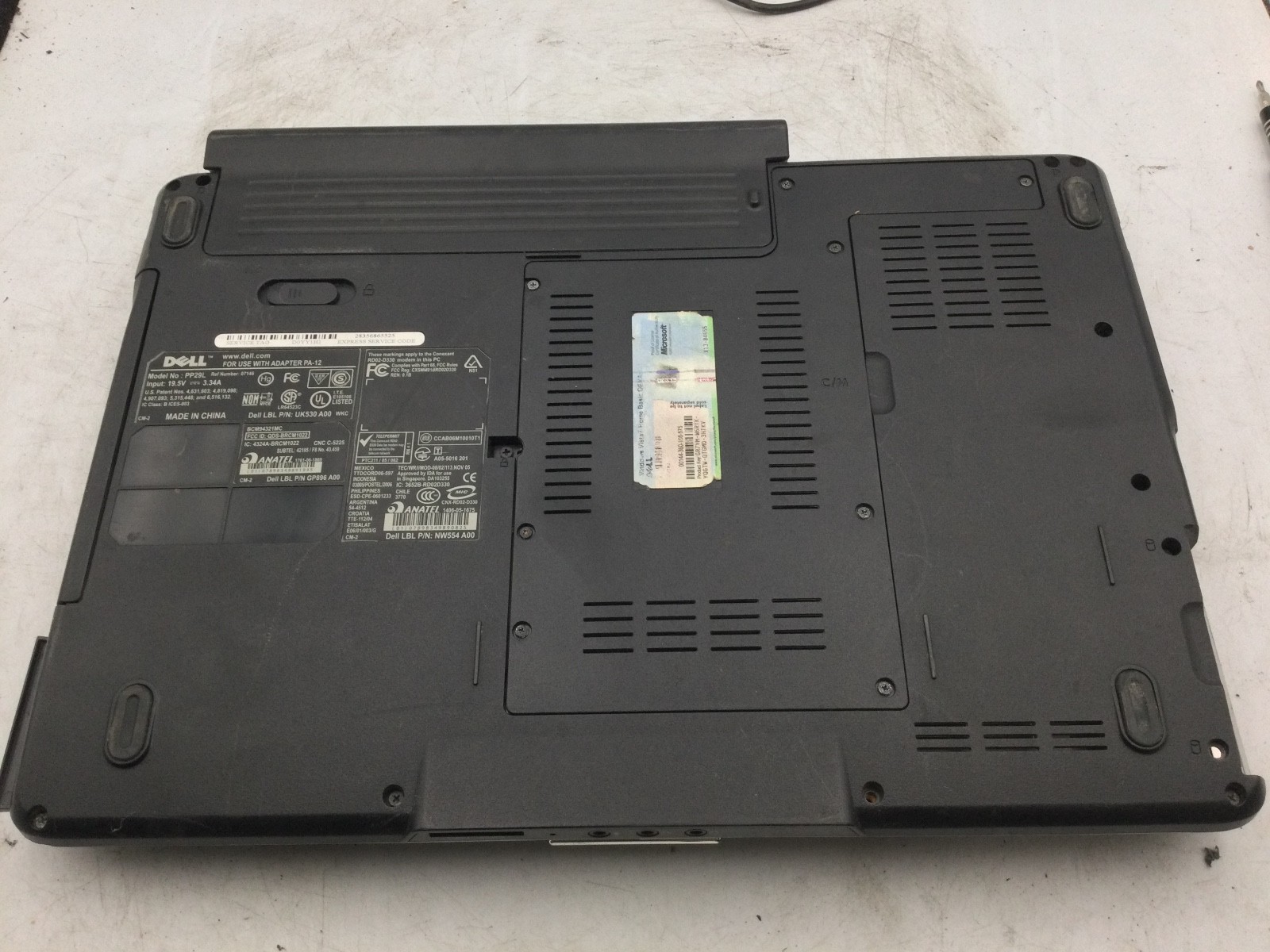 DELL INSPIRON 1720 – BOOTS TO BIOS – INTEL CORE 2 DUO – 512MB RAM -READ DESC- BB