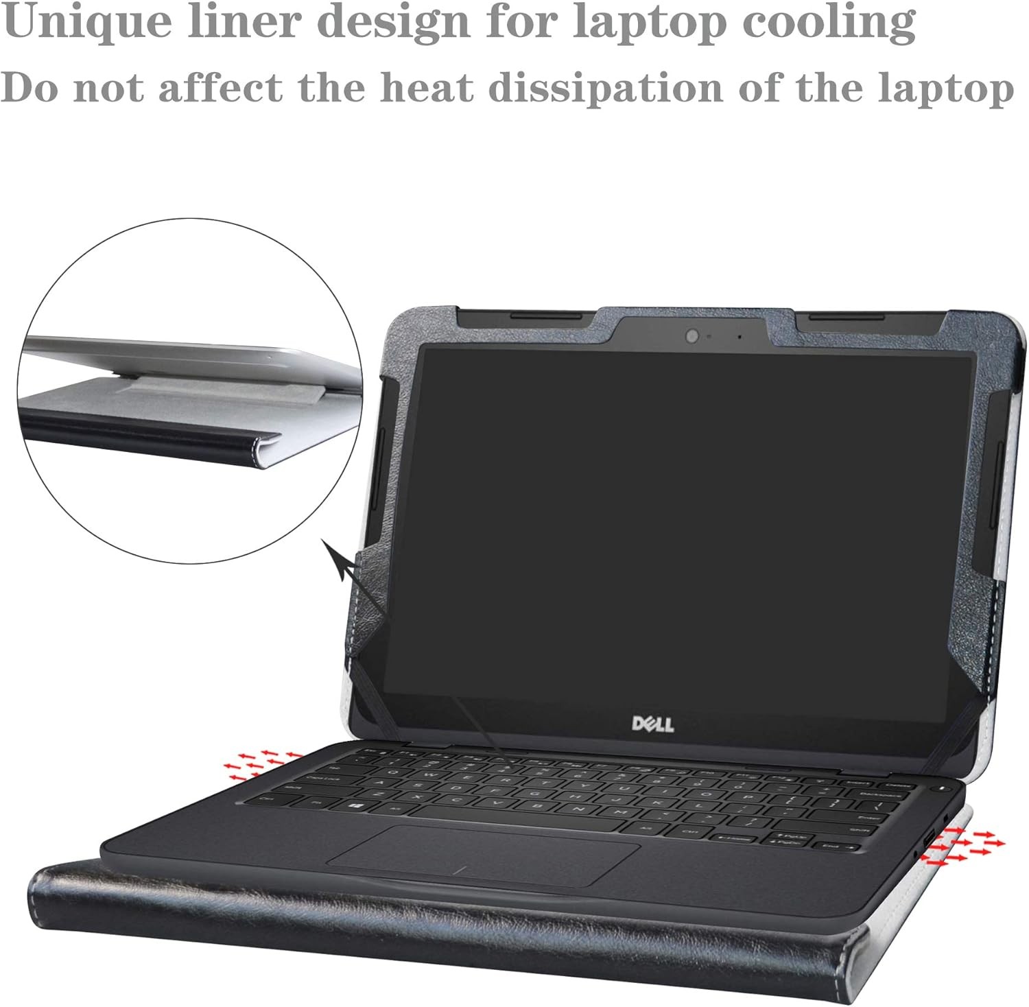 Protective Case for 11.6″ Dell Inspiron Chromebook 11 2-in-1 3181/3100/3190