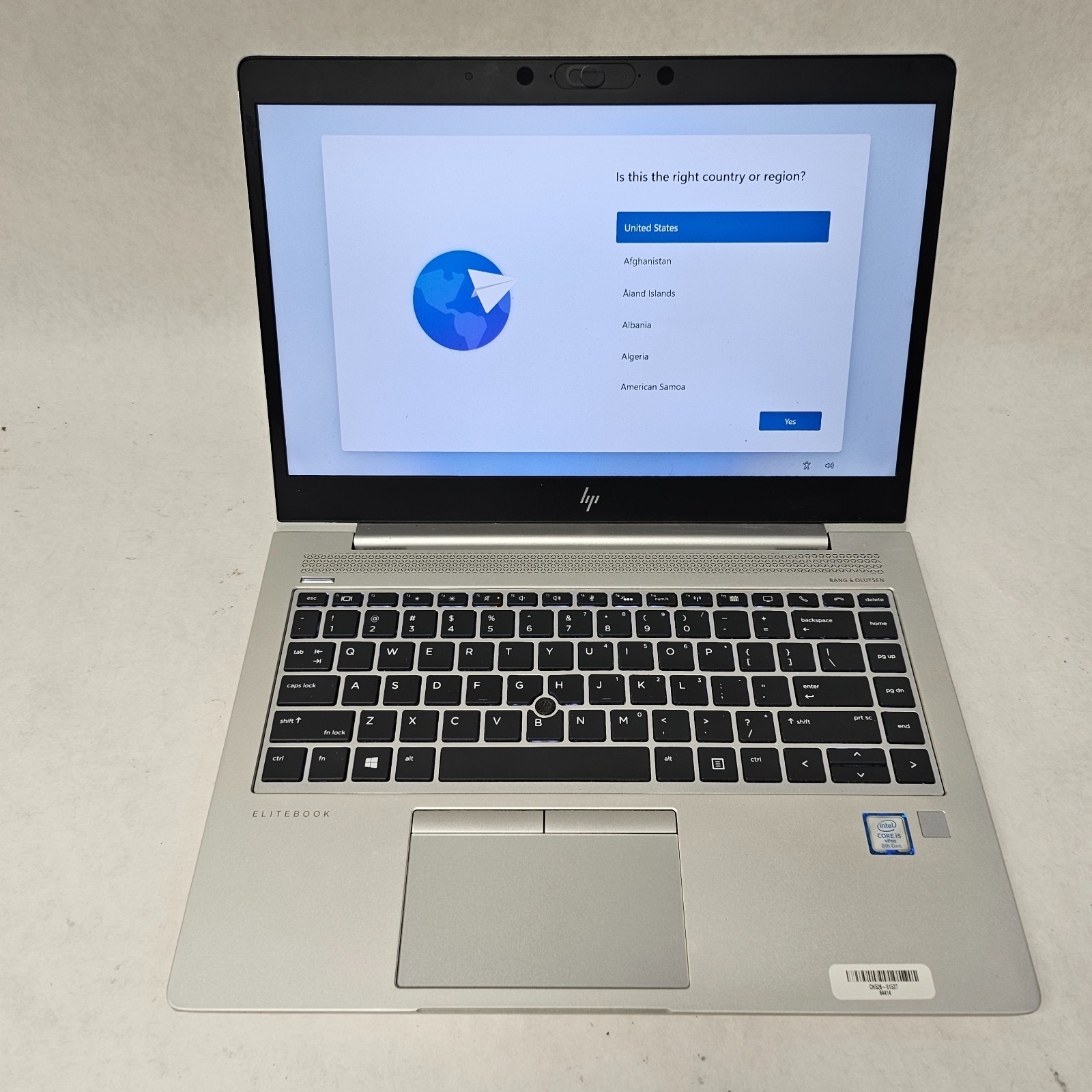 HP EliteBook 840 G6 Intel Core i5-8365U 1.60GHz 16GB RAM 256GB SSD Win 11 Pro