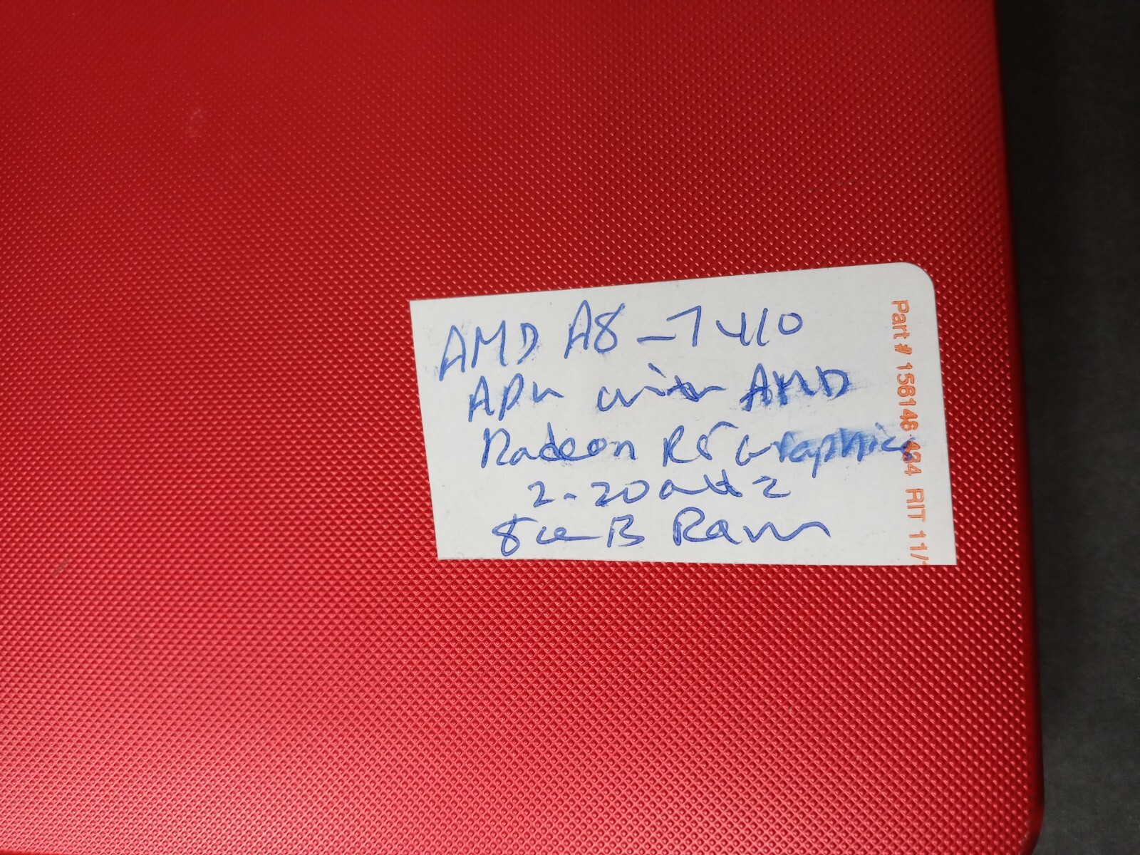 Dell Inspiron 15 5555 0TB SSD,8GB RAM AMD A8-7410 2.2 GHZ AMD Radeon R5 Graphics