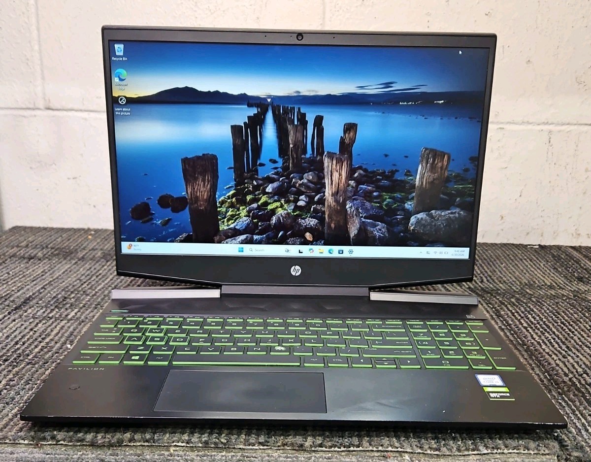 HP Pavilion 15-dk0xxx Gaming Laptop GTX 1650 16GB 240GB – FOR PARTS/NOT WORKING