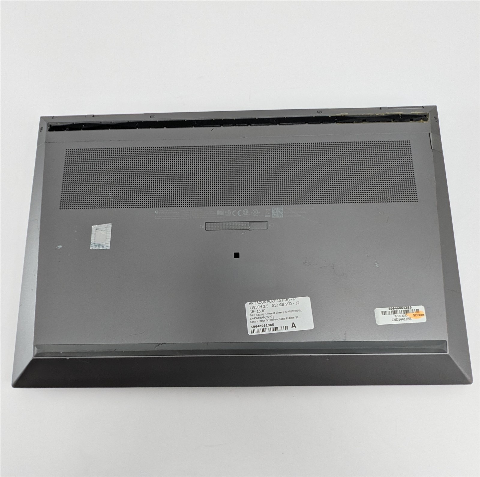 HP ZBook Fury 15 G8 2021 15.6” i7-11850H 2.5GHz 32GB RAM 512GB SSD RTX A3000
