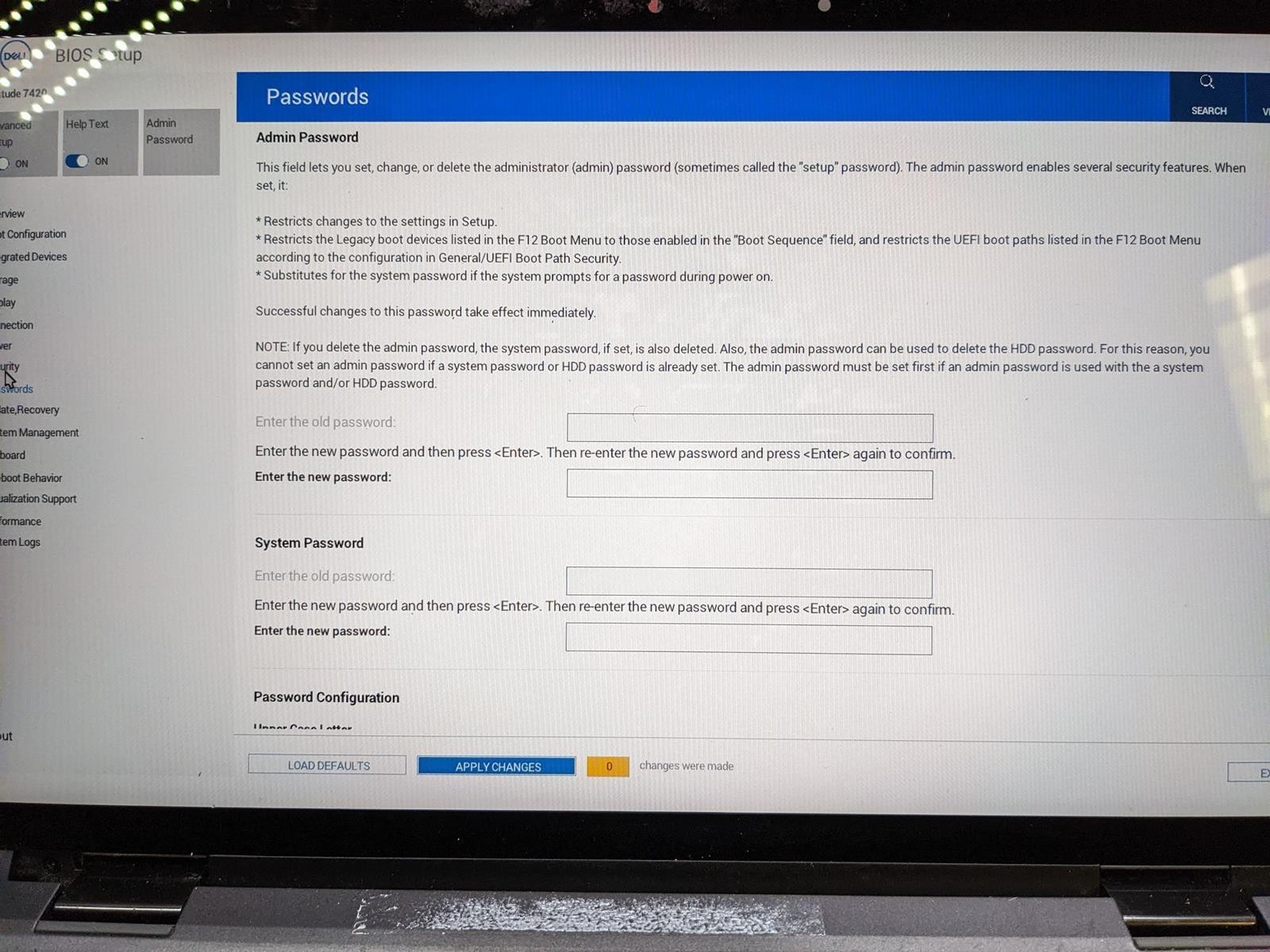 DELL LATITUDE 7420 i5-1145G7 @ 2.6GHz, 16GB RAM, NO HDD/OS – (FOR PARTS)