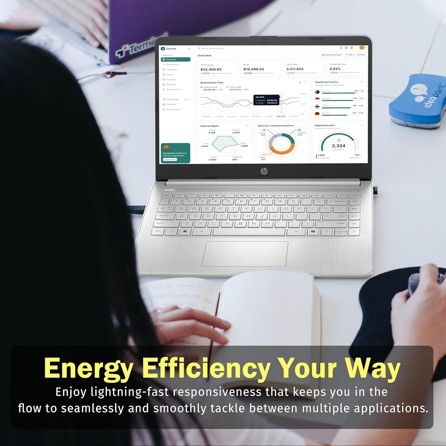 🔥 NEW🔥 HP Laptop 14 Intel 4-Core 16GB RAM & 128GB SSD W11 Pro +OFFICE Lifetime
