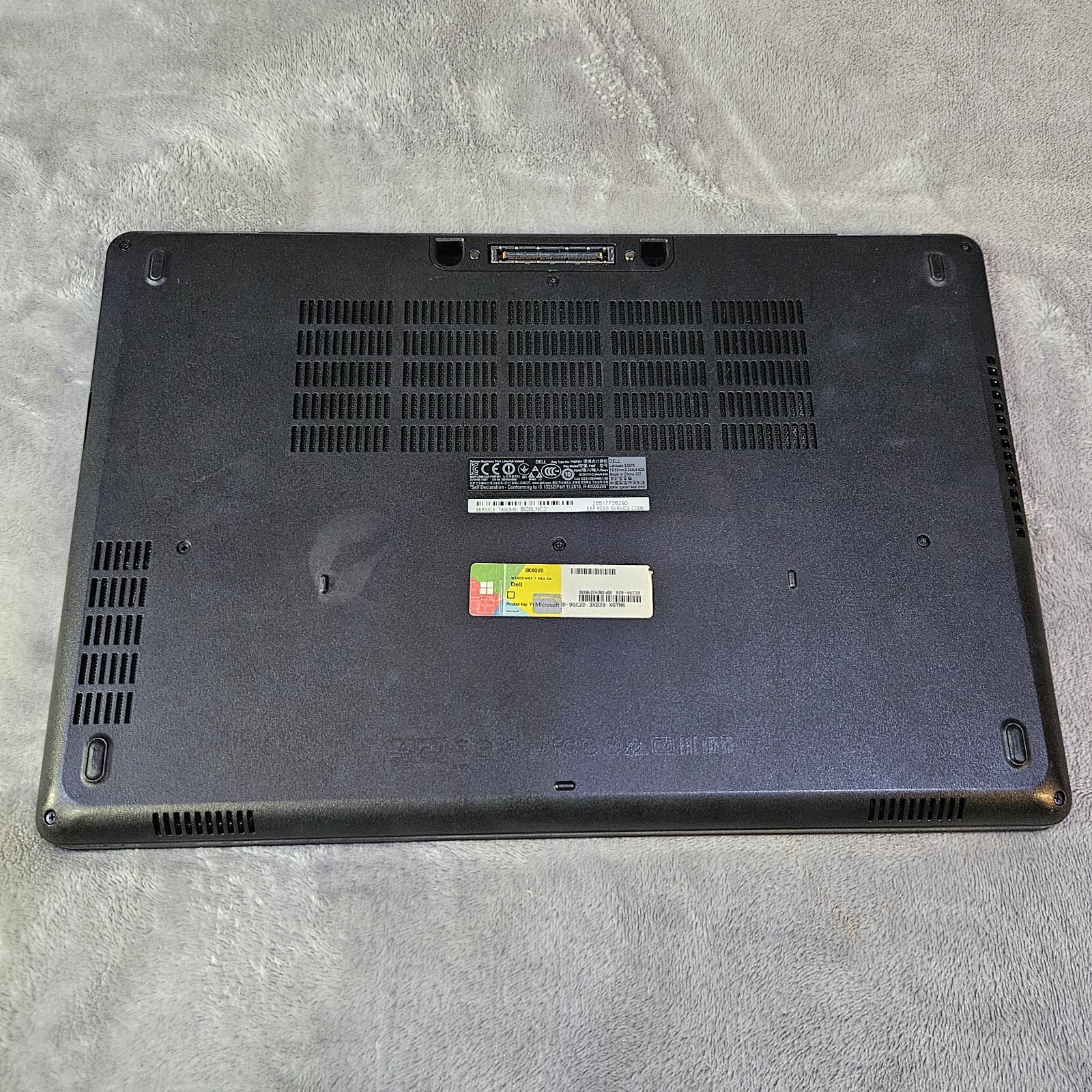 Dell Latitude E5570 15.5″ I5-6440HQ 16GB RAM NO SSD/OS W 65 W Charger