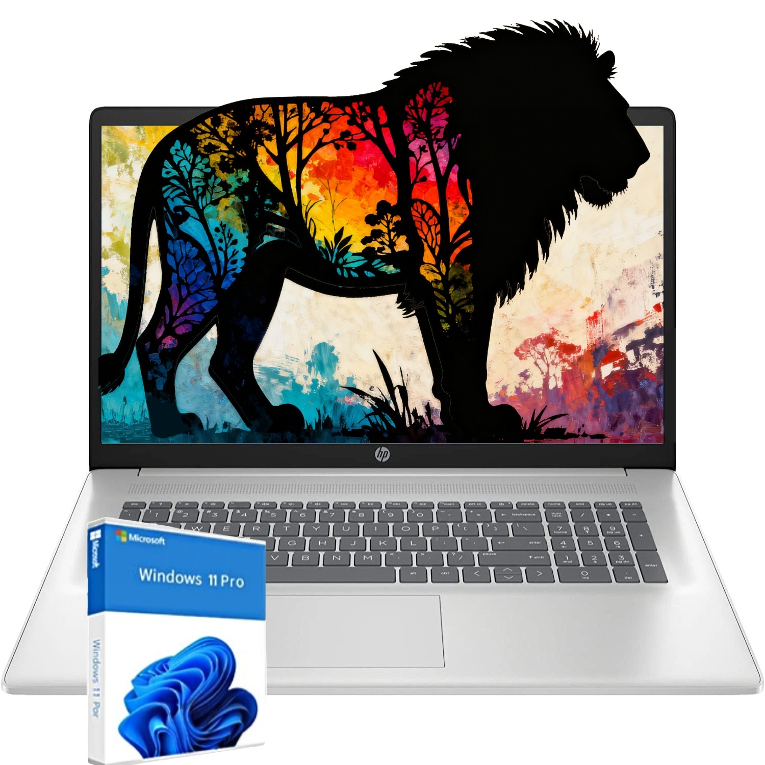HP 17.3″HD Laptop computer Inter 12-core-Ultra 7 64GB RAM 2TB SSD Win11 Pro