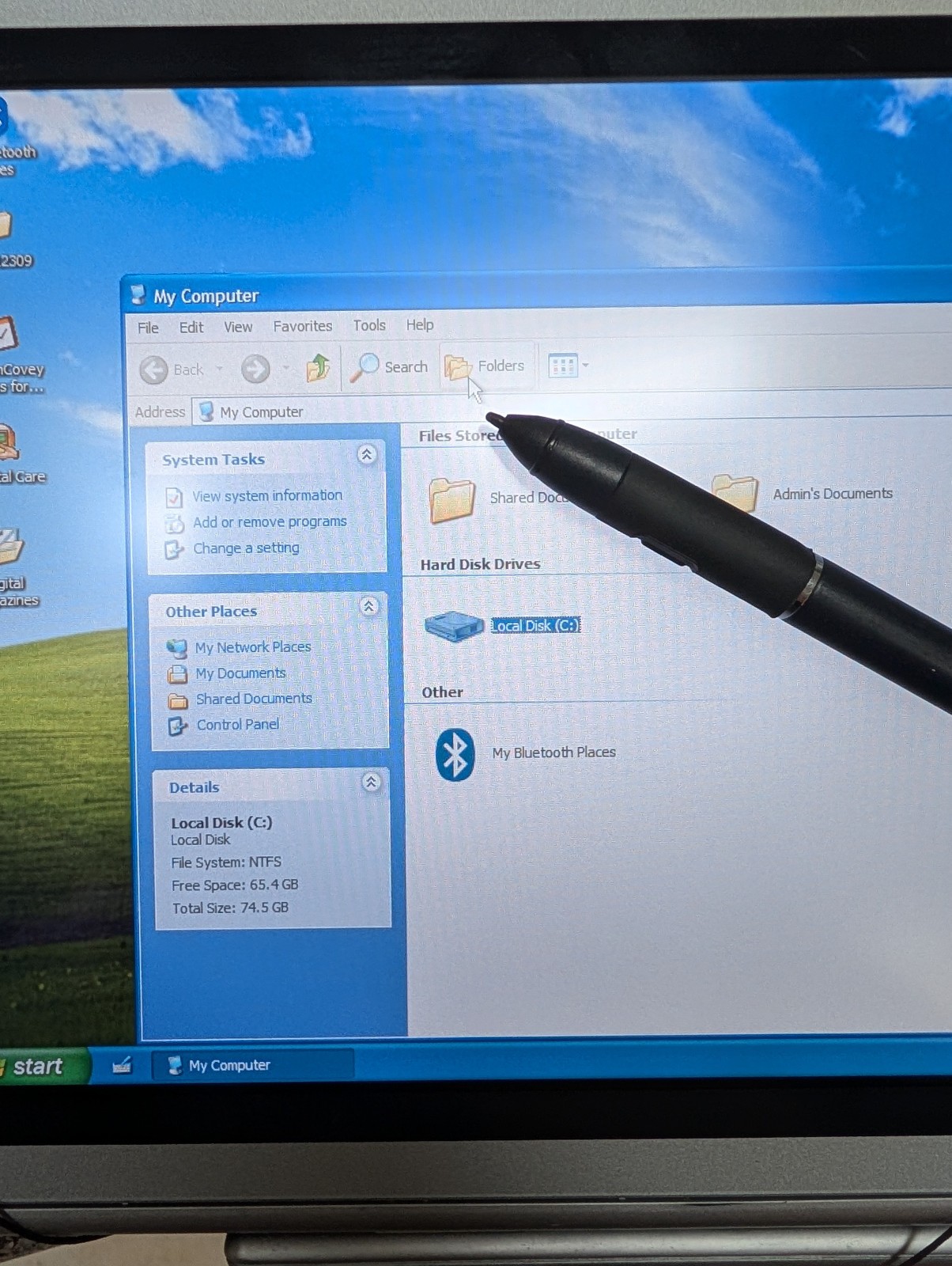 HP Compaq TC1100 – Windows XP Tablet Laptop – 1.2GHz Pentium M 2GB UMPC