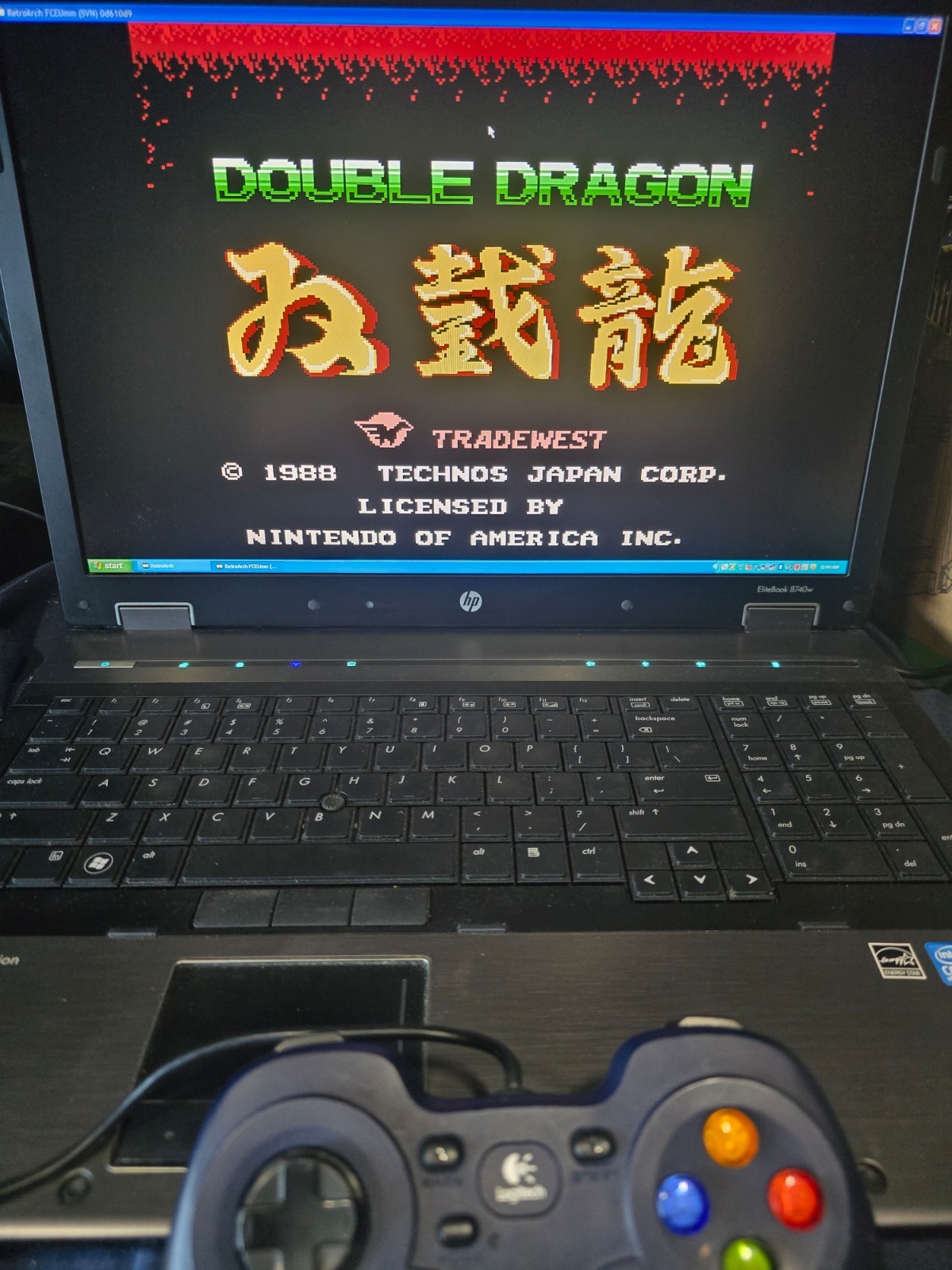 HP Elitebook 8740W 1TB Hard drive Win XP w/game cont. + recovery disc.