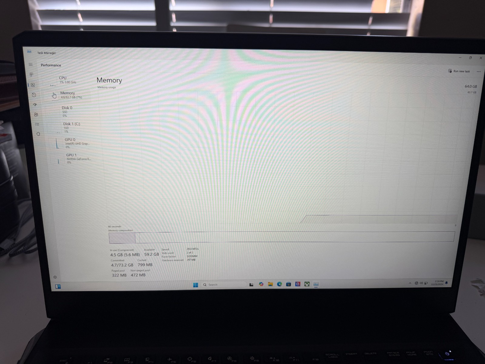 MSI GE 76 RAIDER GAMING LAPTOP, 64GB RAM, 5T M.2, i7, WINDOWS 11 HOME