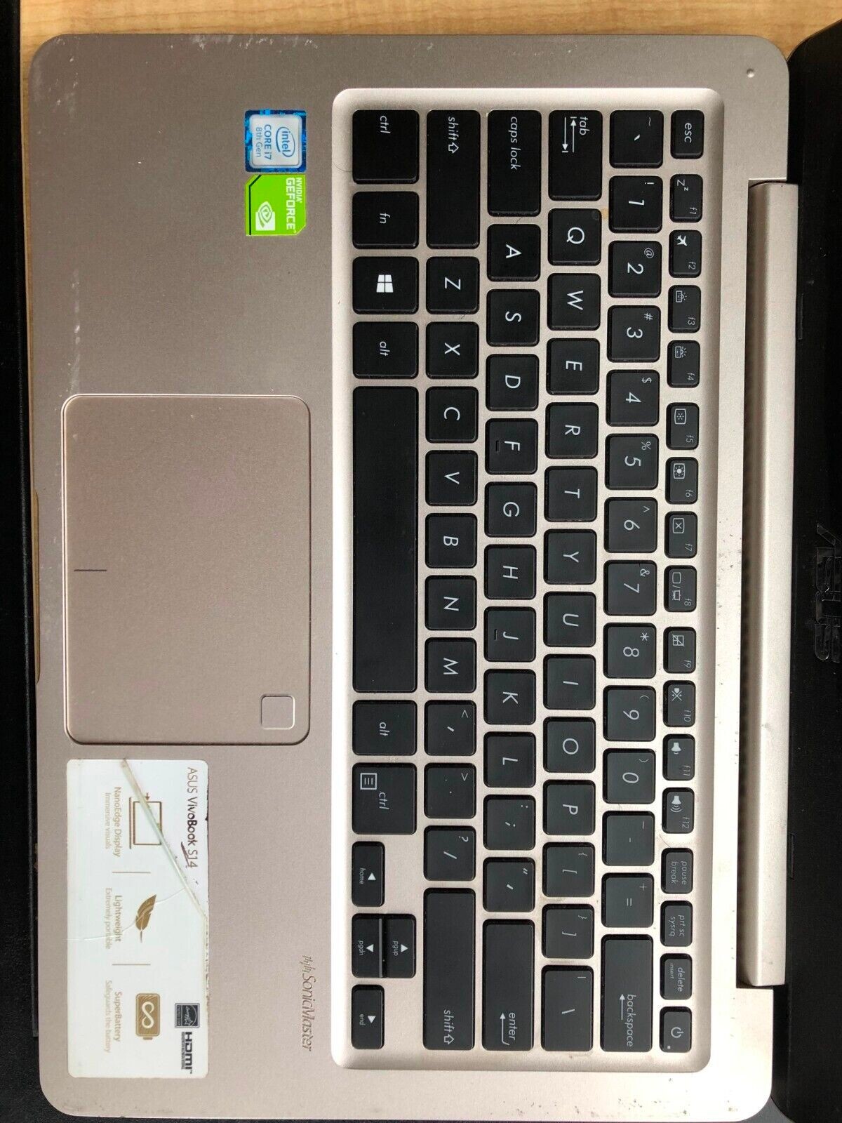 Silver ASUS VivoBook S Thin & Light Laptop