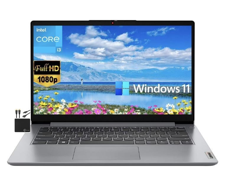Lenovo IdeaPad 3 14/ITL05 11th Gen i5 8GB RAM 512GB SSD 15.6″ Silver Laptop USED