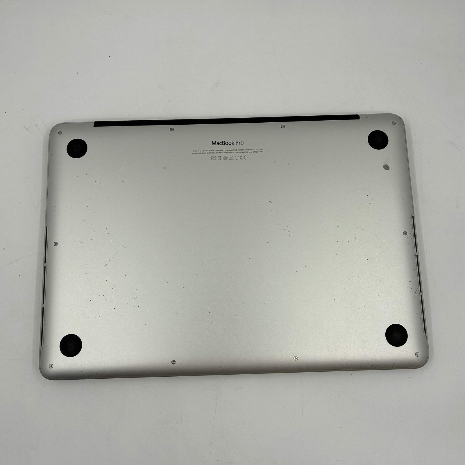 Apple MacBook Pro 13″ 2015 A1502 i5 2.9GHz 8GB 512GB SSD Silver Retina – Needs B