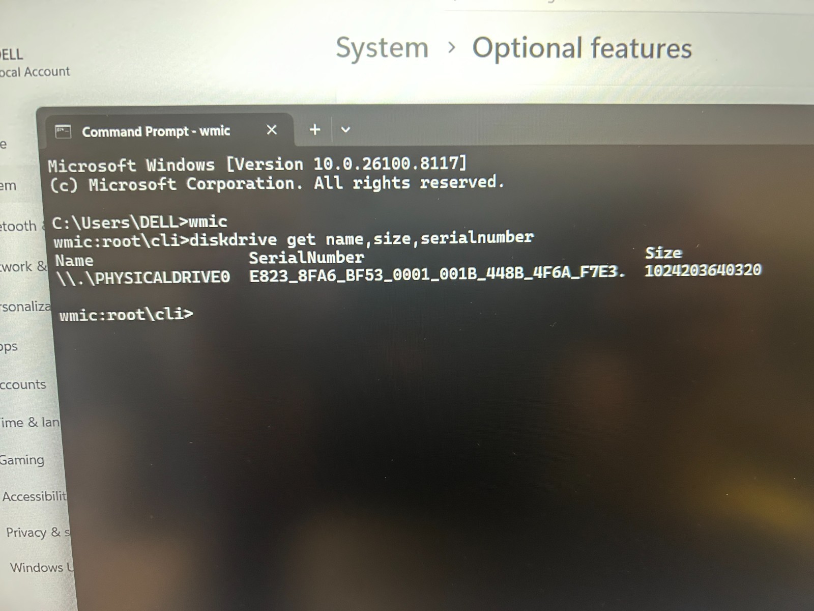 DELL 16 DC16250 MRYT3, Intel Core 7 150U, 1.80 GHz, 16 GB RAM, 1 TB NVMe SSD