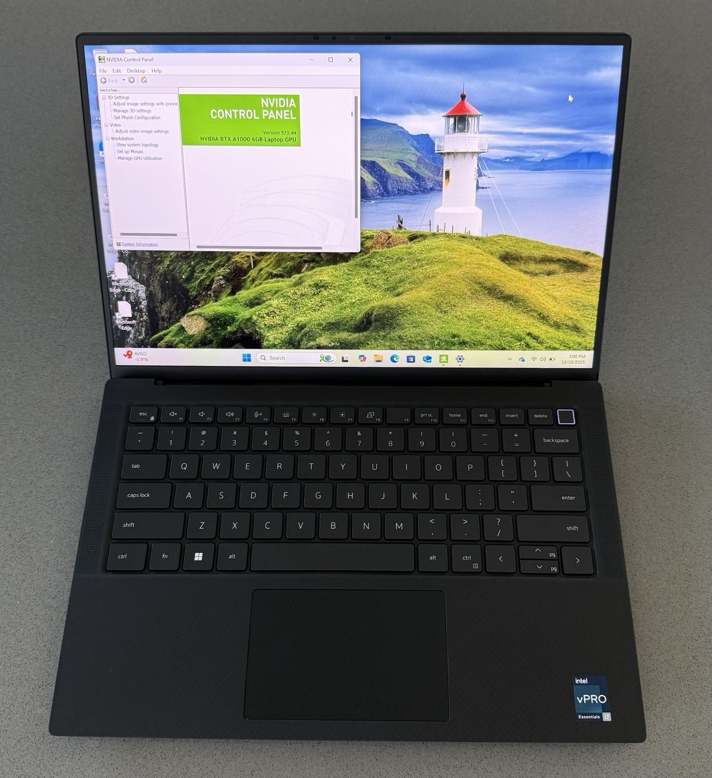 Dell Precision 5480 Laptop PC Intel i7-13th Gen 16GB Ram 512GB NVMe NVIDIA A1000