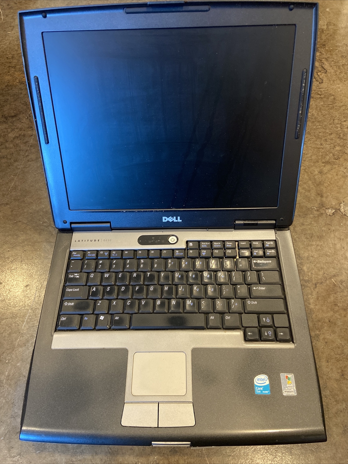 Dell Latitude D520 Laptop- Model PP17L – For Parts/Repair