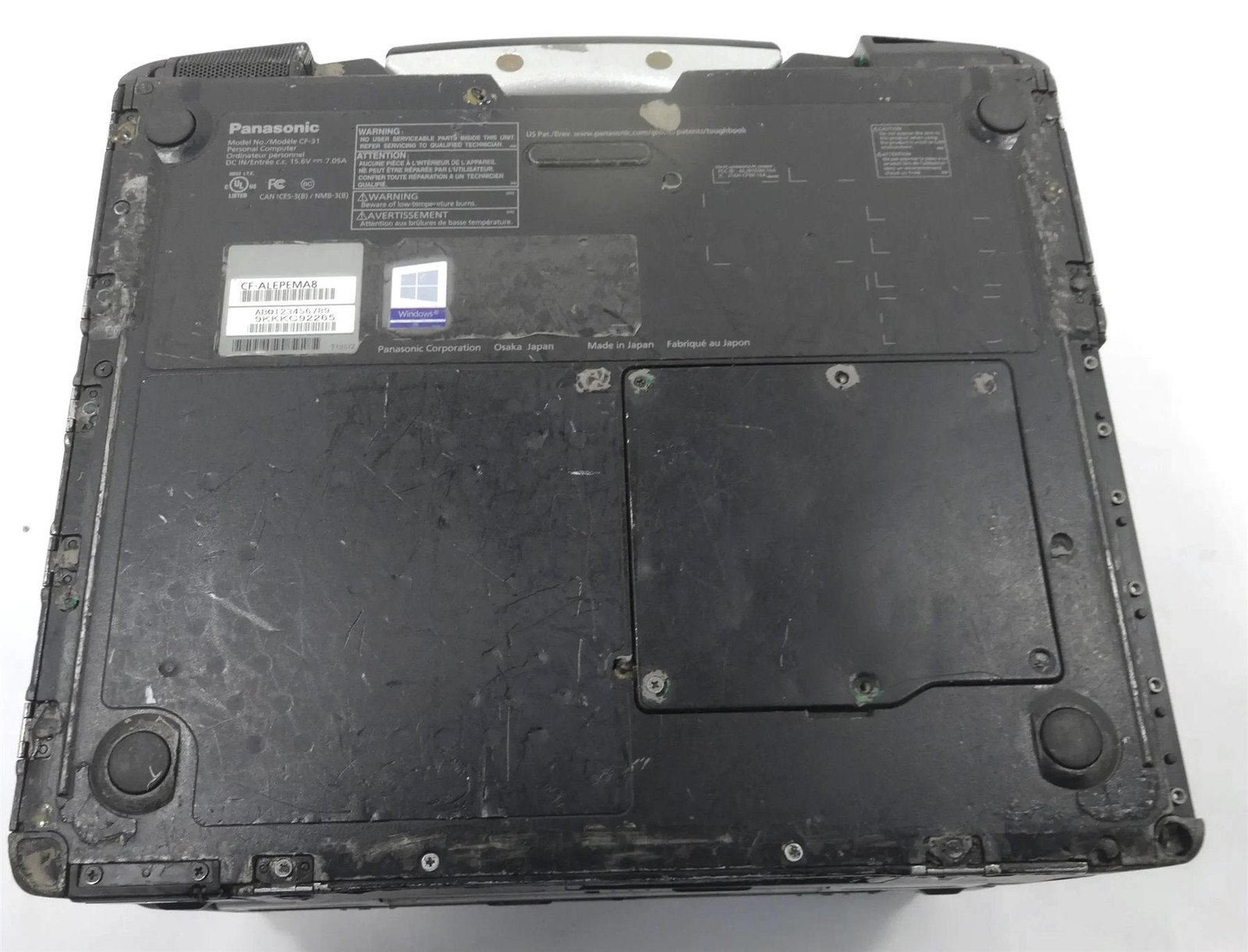 Lot 3 Panasonic Toughbook CF-31 Core i5-7th Gen 4GB No HD