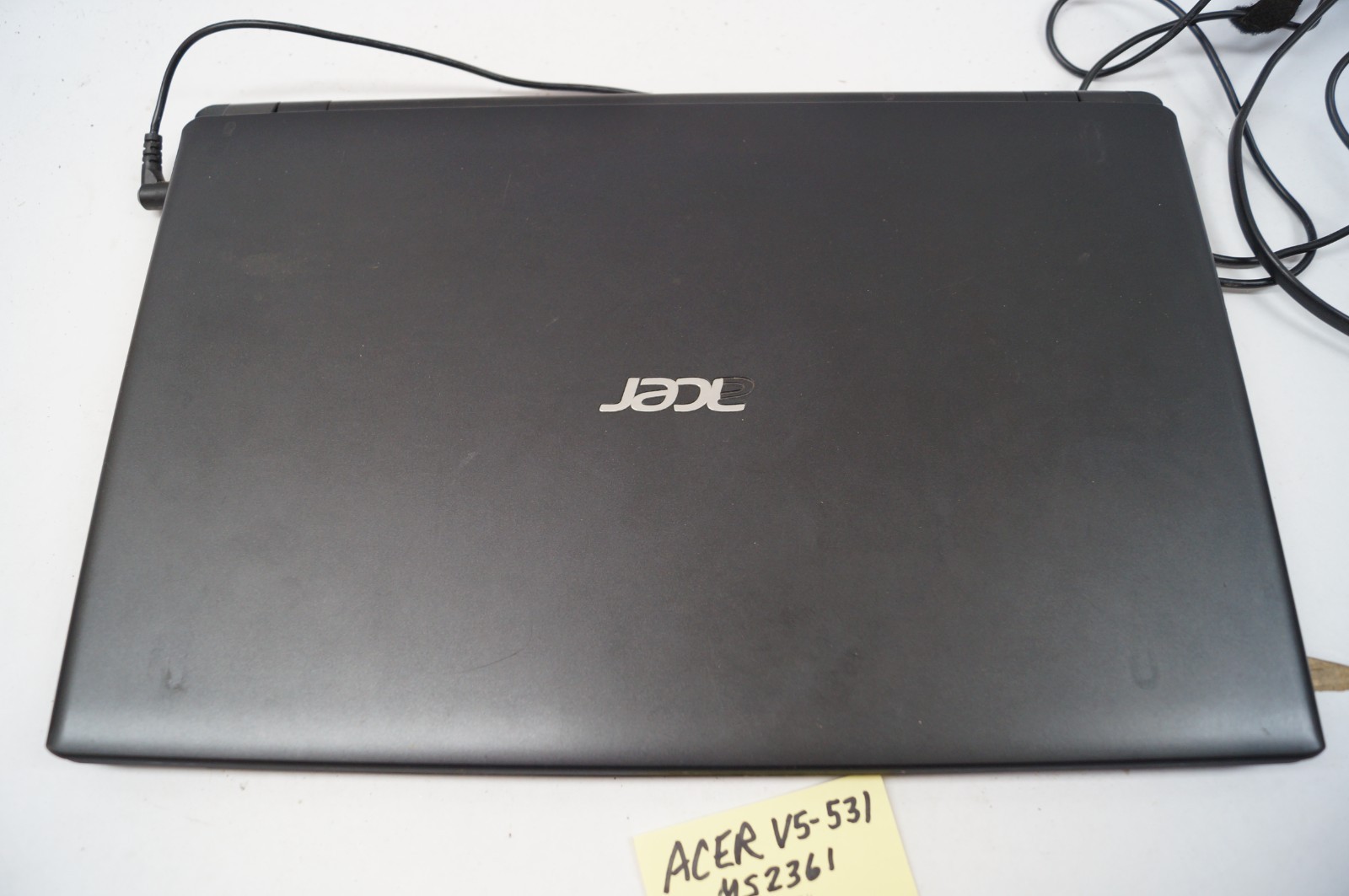 ACER V5-531 MS2361 Aspire Laptop 15.5″ Win7 1.3GHz w Power Cord WORKING PoR D152