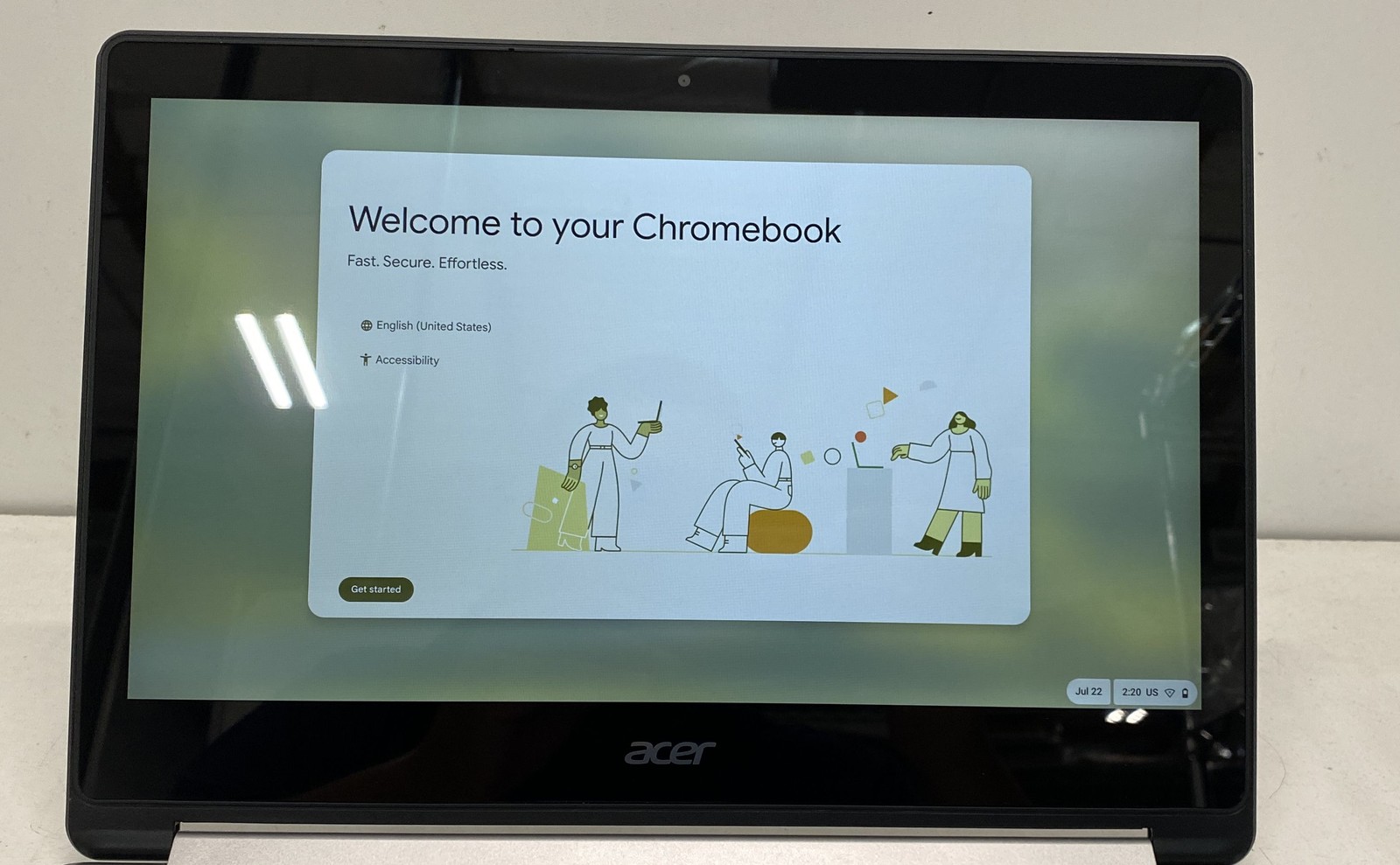 Acer Chromebook R 13 CB5-312T 13.3″ Laptop MediaTek ChromeOS Silver