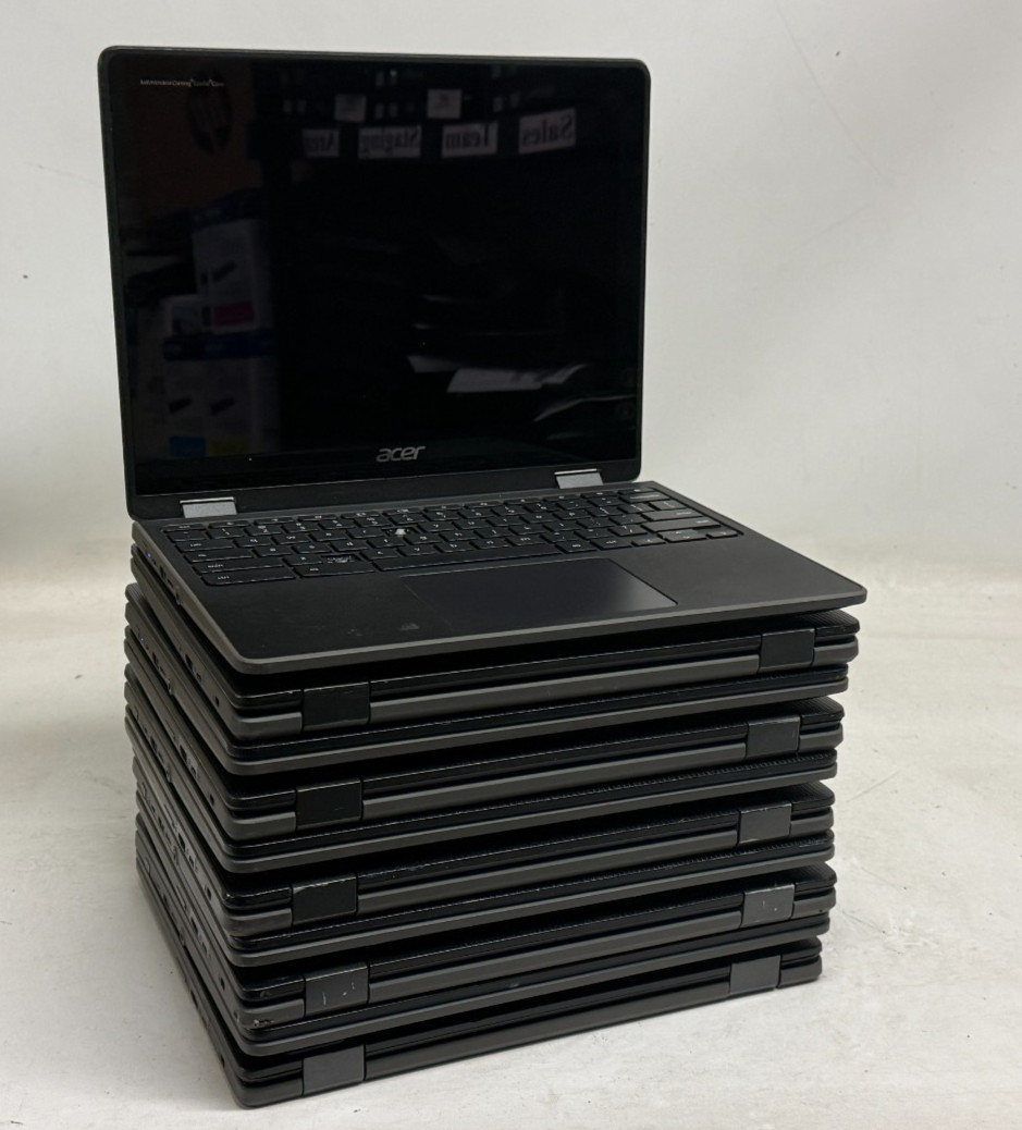 Acer Chromebook R851TN 12″ (N4120 – 4GB RAM – 32GB Storage) – Lot of 10