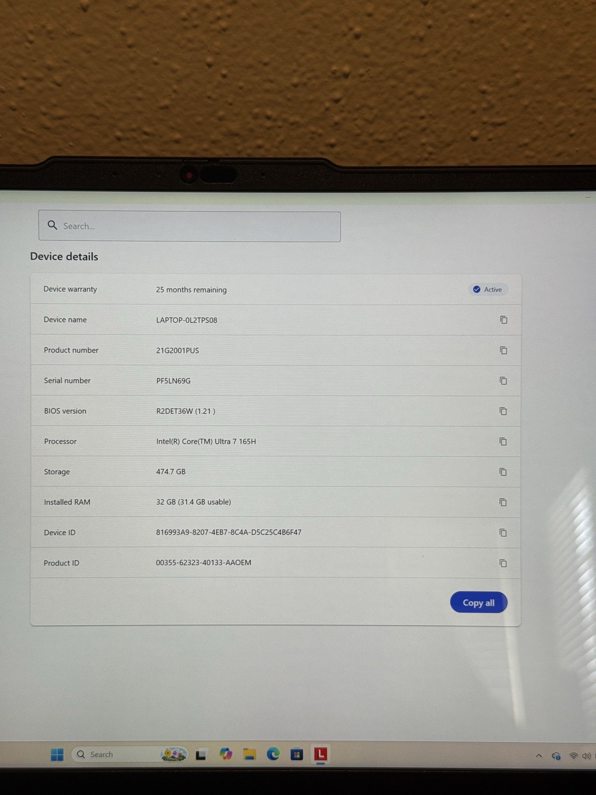 LENOVO ThinkPad P14s Gen 5 WQXGA 2.5k Ultra 7 165H 32GB 512GB SSD RTX 500 Ada