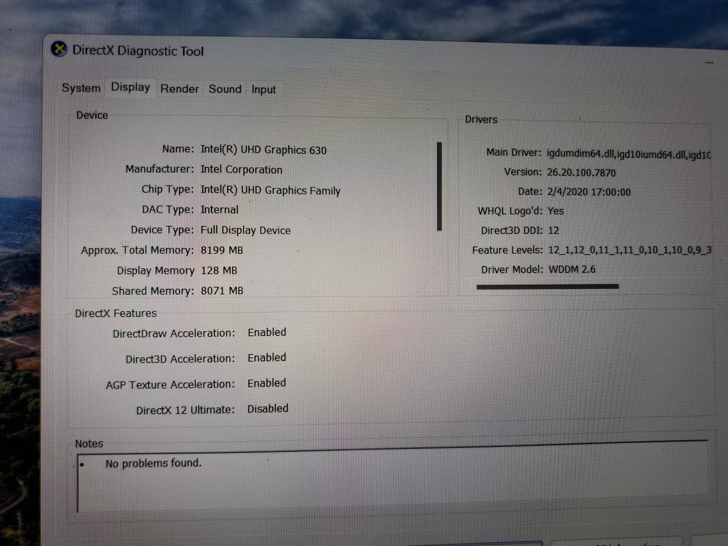 LENOVO YOGA C940-15IRH | INTEL CORE I7-9750H 2.60GHZ | 504GB | 16GB |