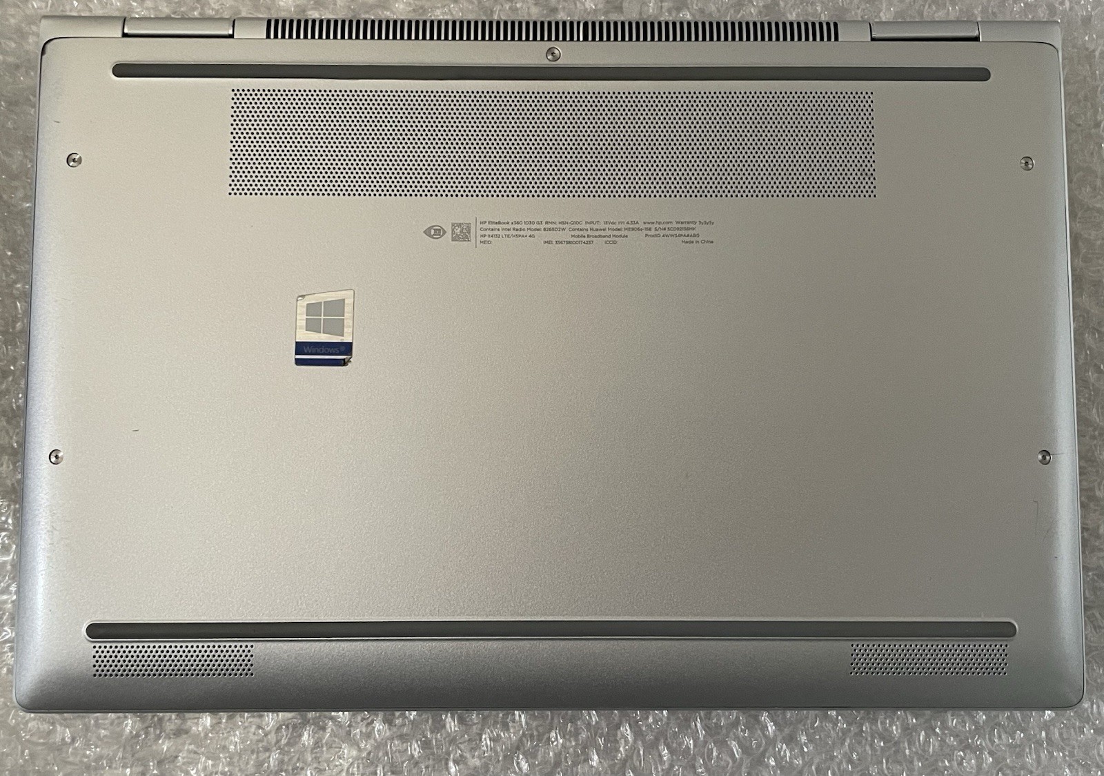 HP EliteBook x360 1030 G3 i7-8650U 16GB RAM 256GB SSD Windows 11 Pro Touchscreen