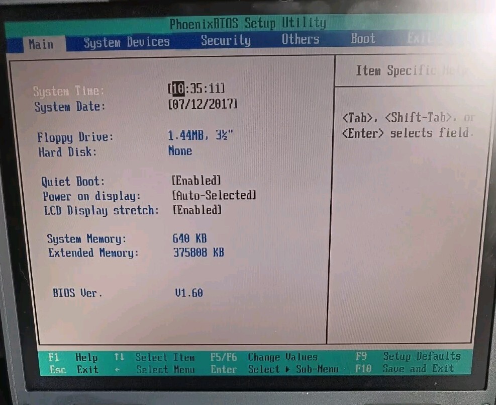 LAM ACY23 Vintage Laptop 15″ Intel Pentium 3 1.20GHz/896MB/1.44/DVD/No Cord/HD