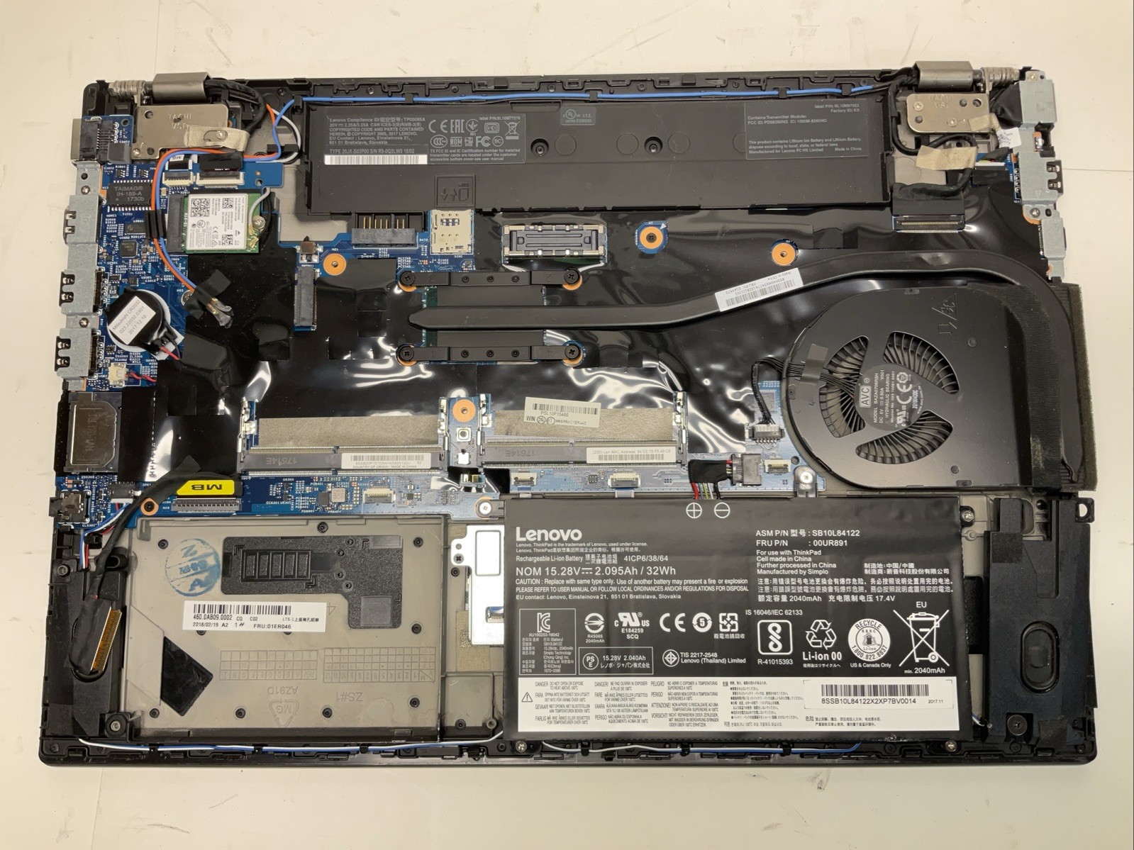 Lot of 4 Lenovo ThinkPad T14 T14 Gen 2 T570 T560 i5 Laptops Parts (T10)