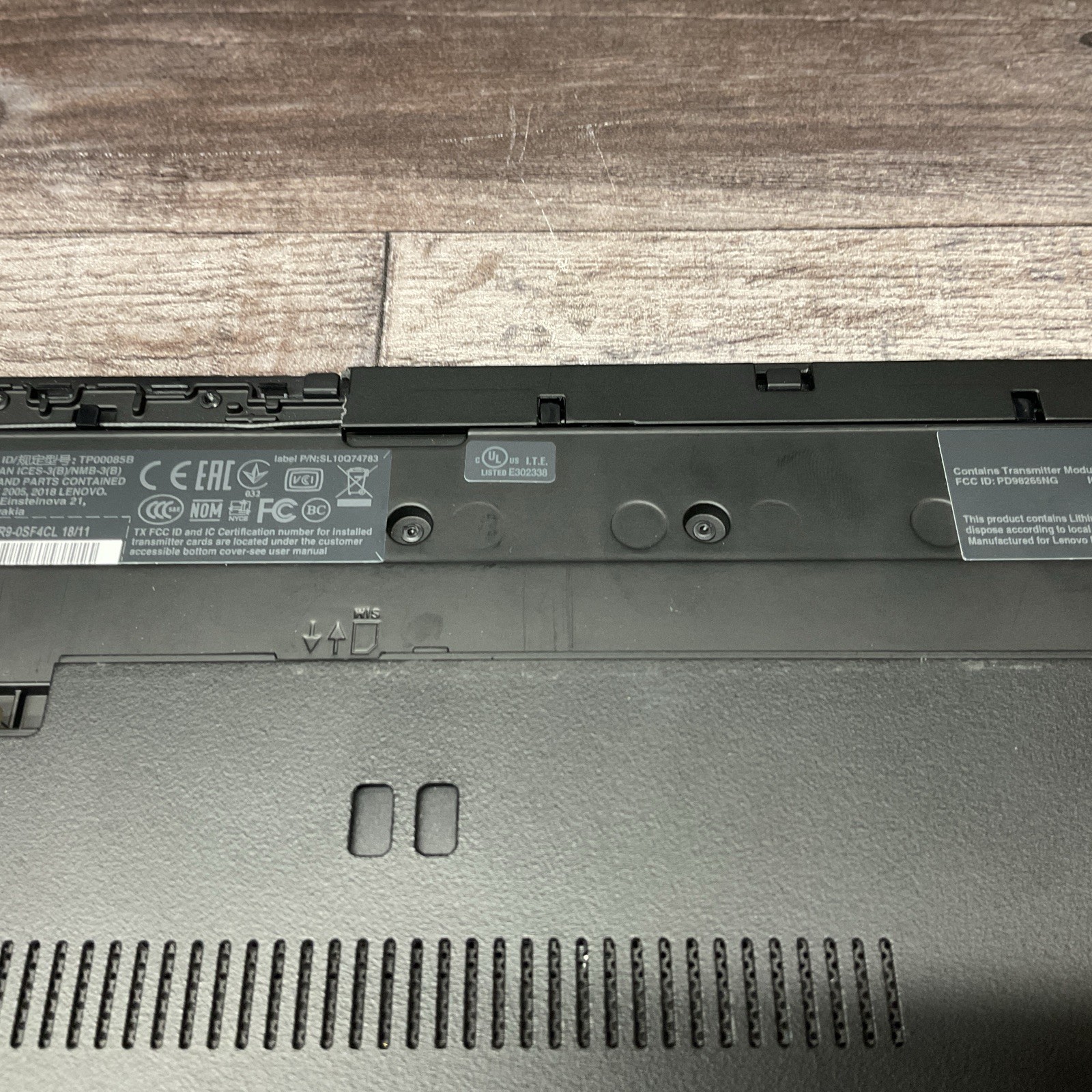 Lenovo ThinkPad T580 / i5 8th Gen / BIOS Unlocked / No RAM / No SSD / O20