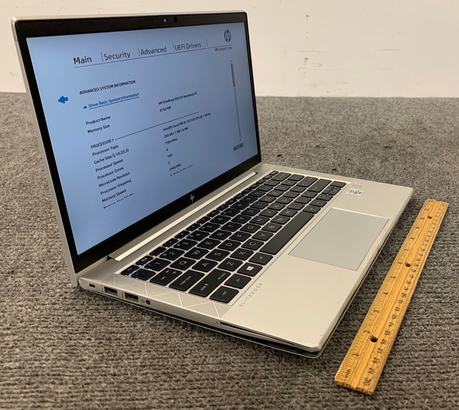 HP EliteBook 830 G7 13.3″ i5-10310U, No RAM/Storage, Remote Managed