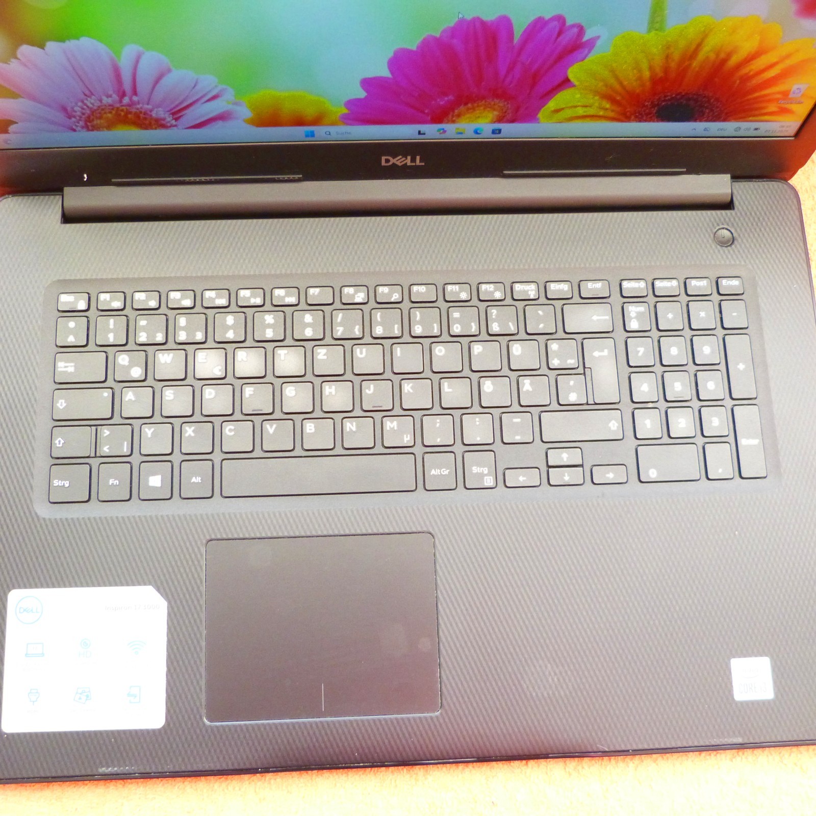 Dell 3793 Inspiron 17″ FULLHD CARBON LOOK l SSD Windows 11 l Intel 10 GEN