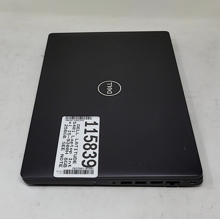 DELL LATITUDE 5401 Laptop Core I5-9300H 8GB 256GB SEE NOTES