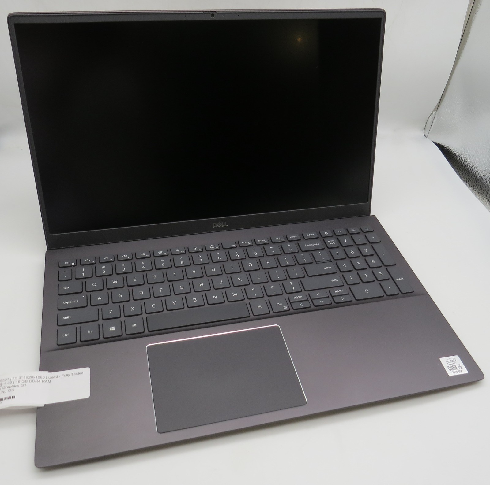 Dell Vostro 5501-15″-i5-1035G1@1.0GHz-16GB DDR4 RAM-NO STRG-NO OS *READ*