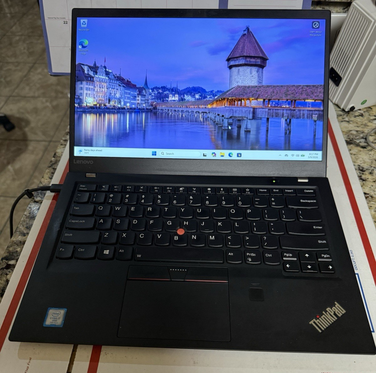 Lenovo ThinkPad X1 Carbon Gen 8 14″ i7-10610U 2.80Ghz 16GB RAM 500GB SSD WIN 11