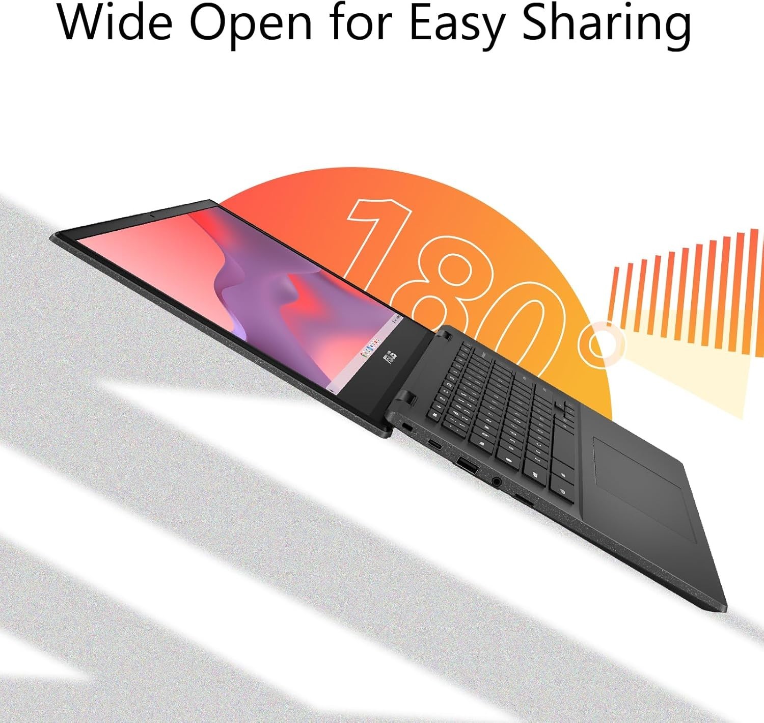 ASUS Chromebook , 14″ Full HD Laptop, MediaTek Kompanio 520, 4GB RAM, 64GB eMMC