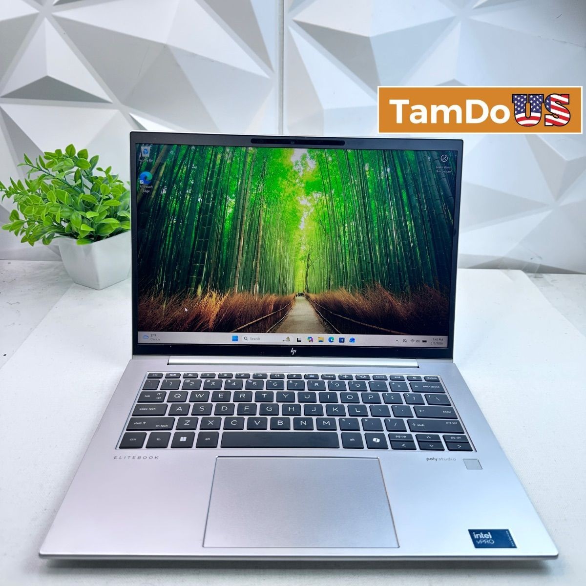 HP EliteBook 840 G11 Laptop, 14″ FHD, Ultra 7 165U, 16GB, 512GB *Please READ*
