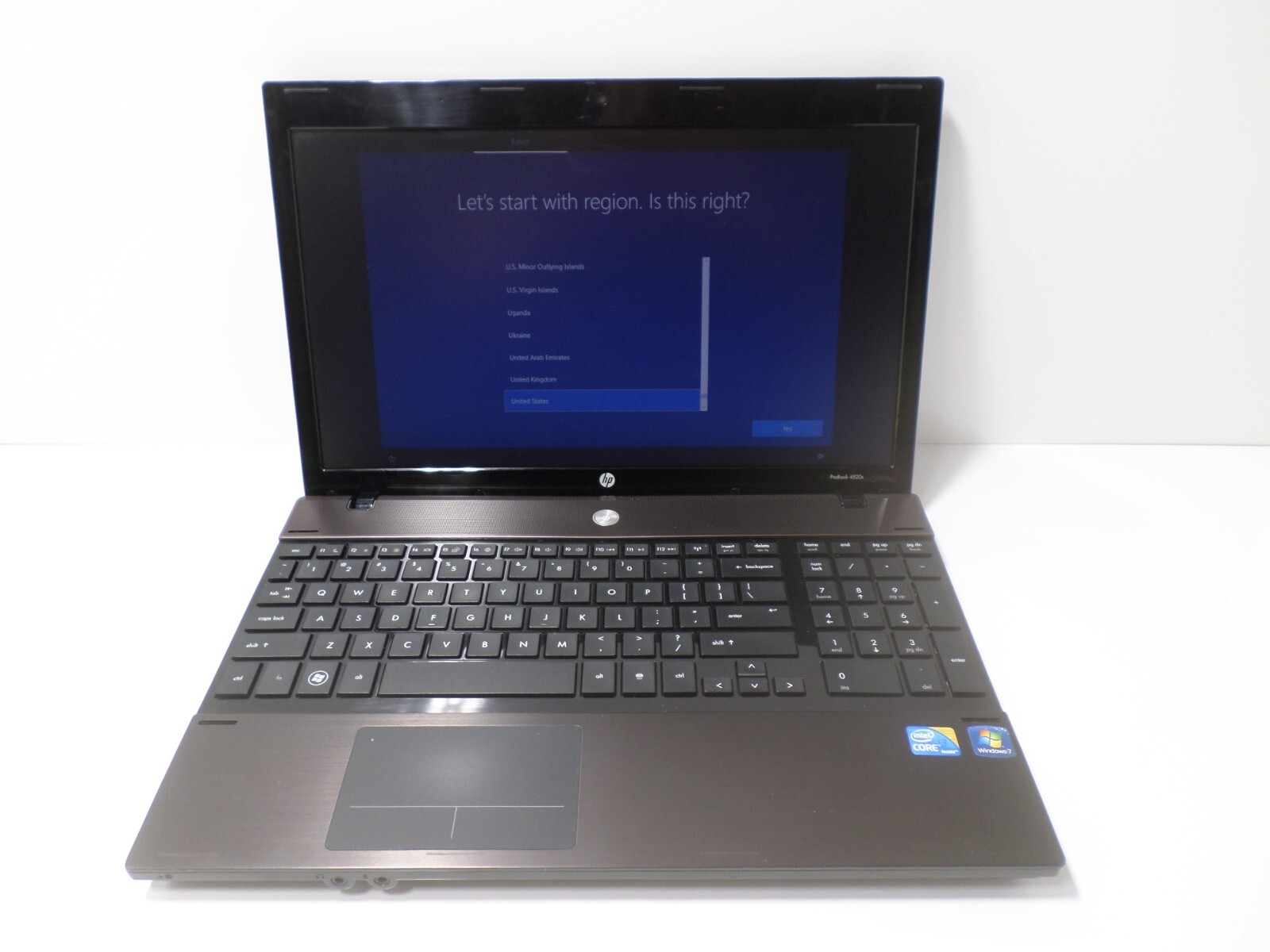 HP ProBook 4520s 15″ Laptop, i3-M370, 2GB RAM, 320GB HDD, Win 10 Pro