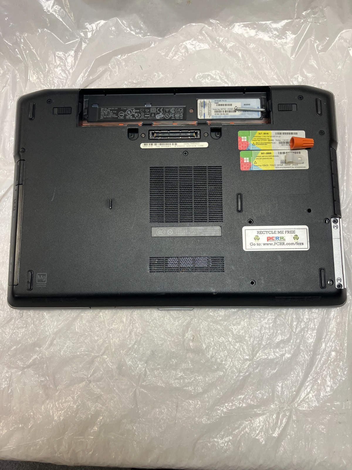 Dell Latitude E6420 Intel Core i5-2520M 2.50GHz 4GB RAM Laptop no HD FOR PARTS