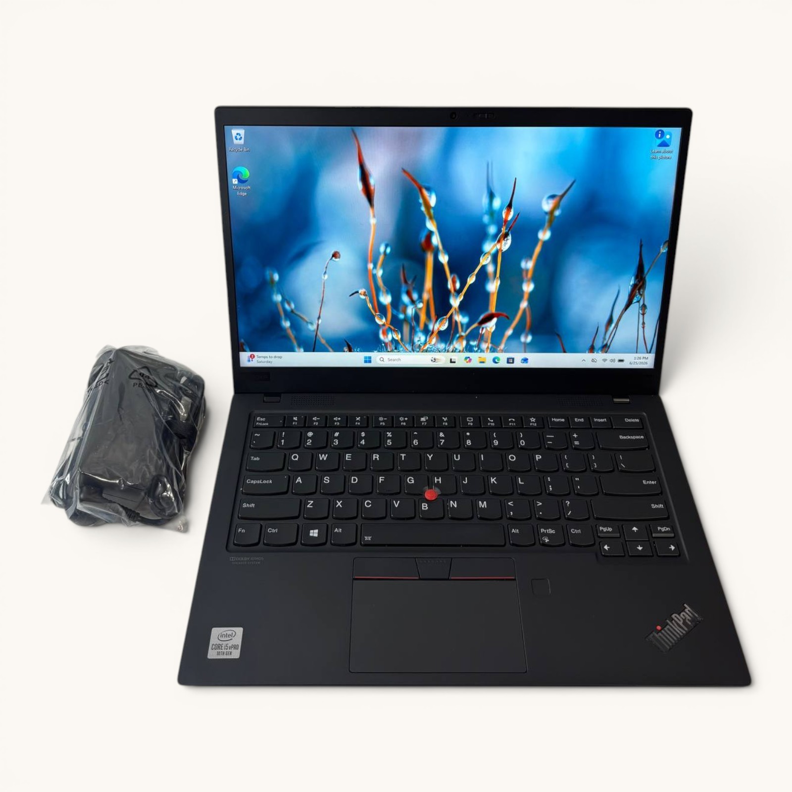 Lenovo ThinkPad X1 Carbon Gen 8 i5-10310U 8GB RAM 256GB SSD Win 11 #112