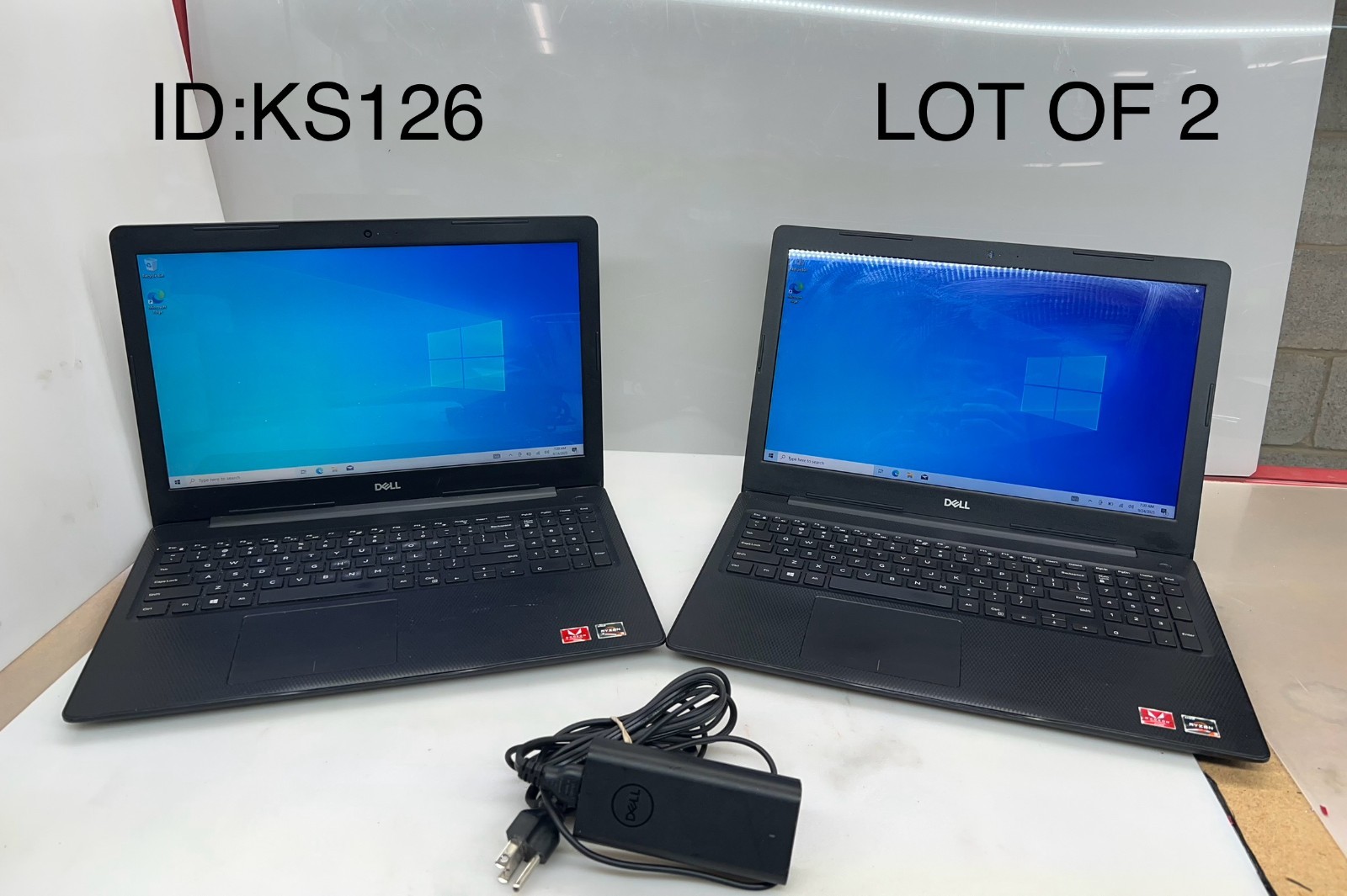 LOT(2)DELL INSPIRON 3585 RYZEN3 2200U@2.5GHz 12GB RAM 256GB NVMe W10H TOUCH WAC