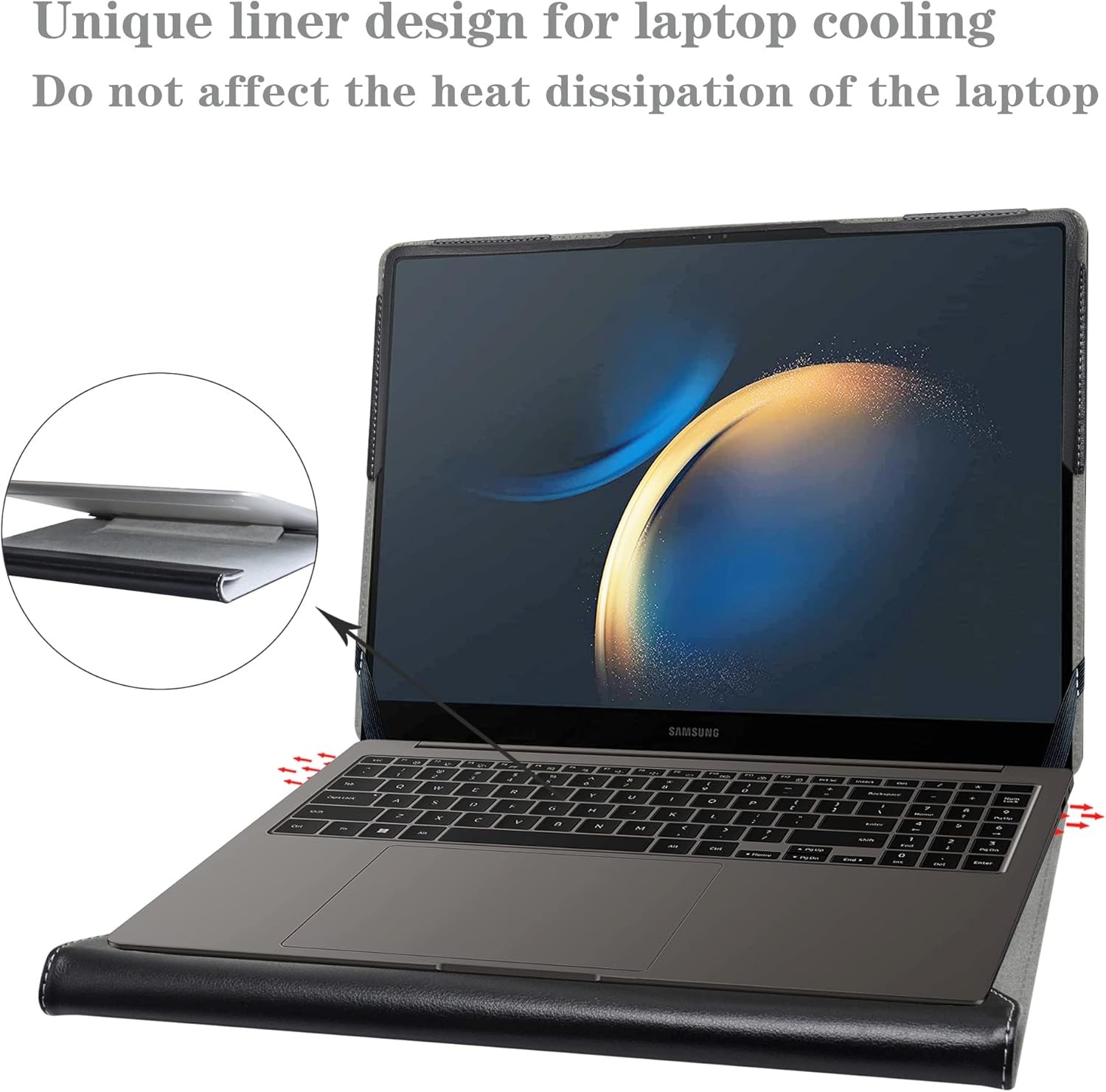Protective Case for Samsung Galaxy Book4 Edge NP960XMAA, Ultra 16 NP960XGL