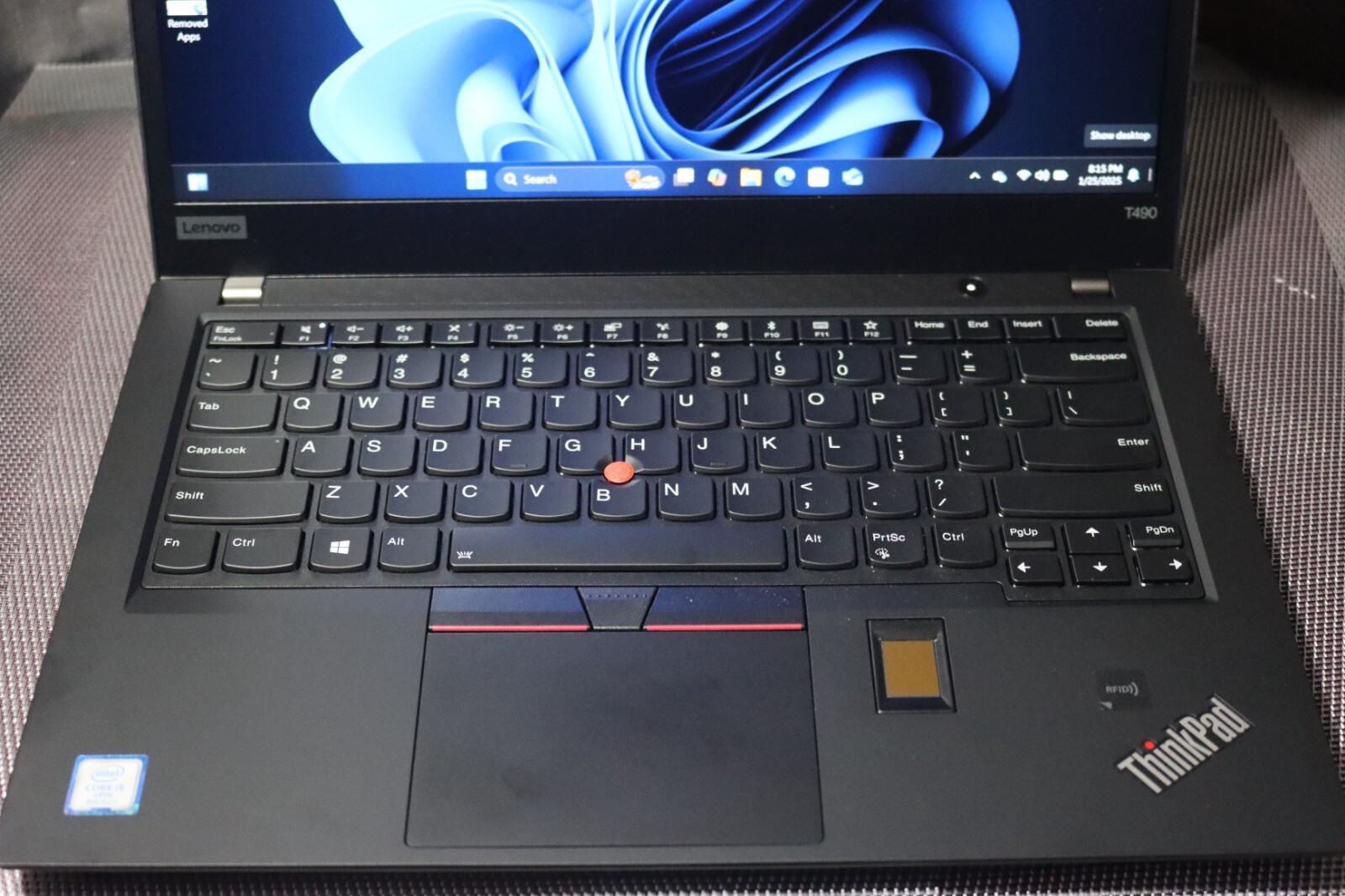 Lenovo Thinkpad T490 14 in (SSD,Intel Core i5 8th Gen.)