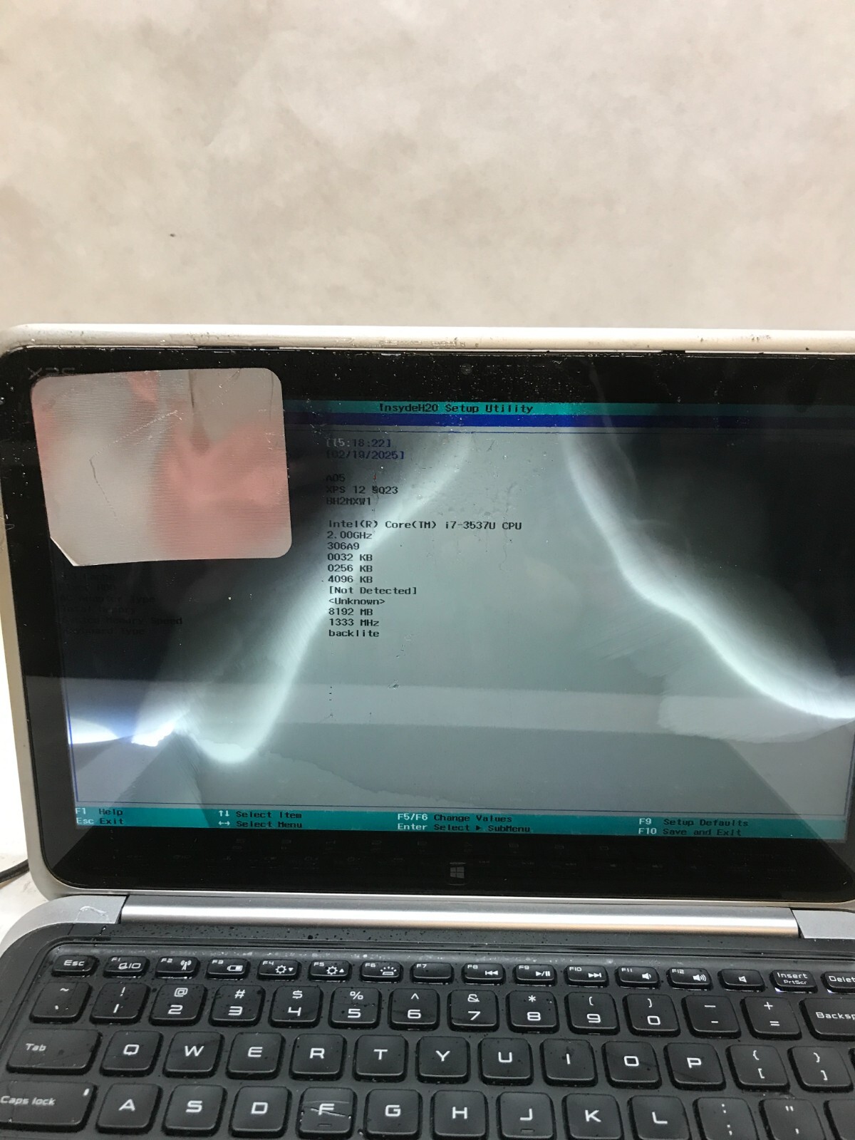 Dell XPS 12 9Q23 12″ Laptop Intel i7-3537U 2.0GHz 8GB RAM NO SSD For Parts – DW