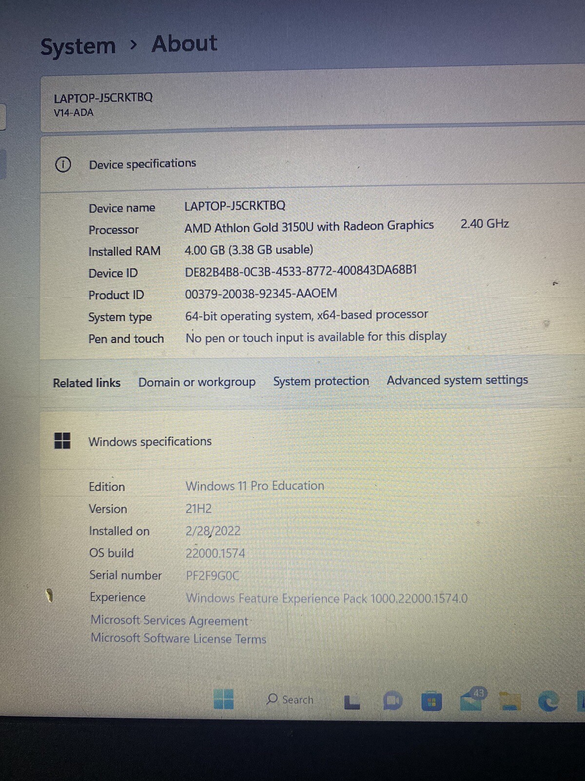 Lenovo Laptop