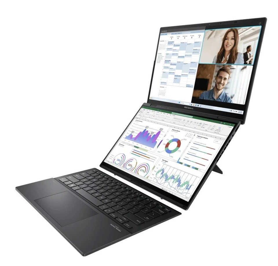 ASUS Zenbook DUO 14″ OLED Touch Intel Core Ultra 9-285H 32GB 2TB SSD W11H Laptop
