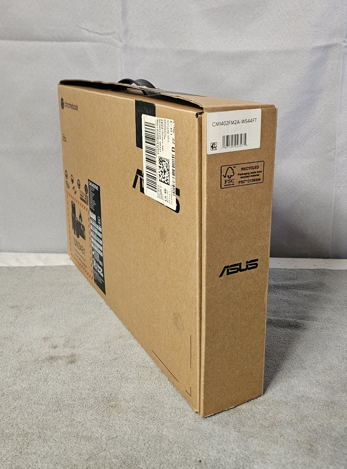 💻Asus Chromebook CM1402FM2A-WS44FT 14″ MT Kompanio 520 4GB 64GB eMMC Read Desc.