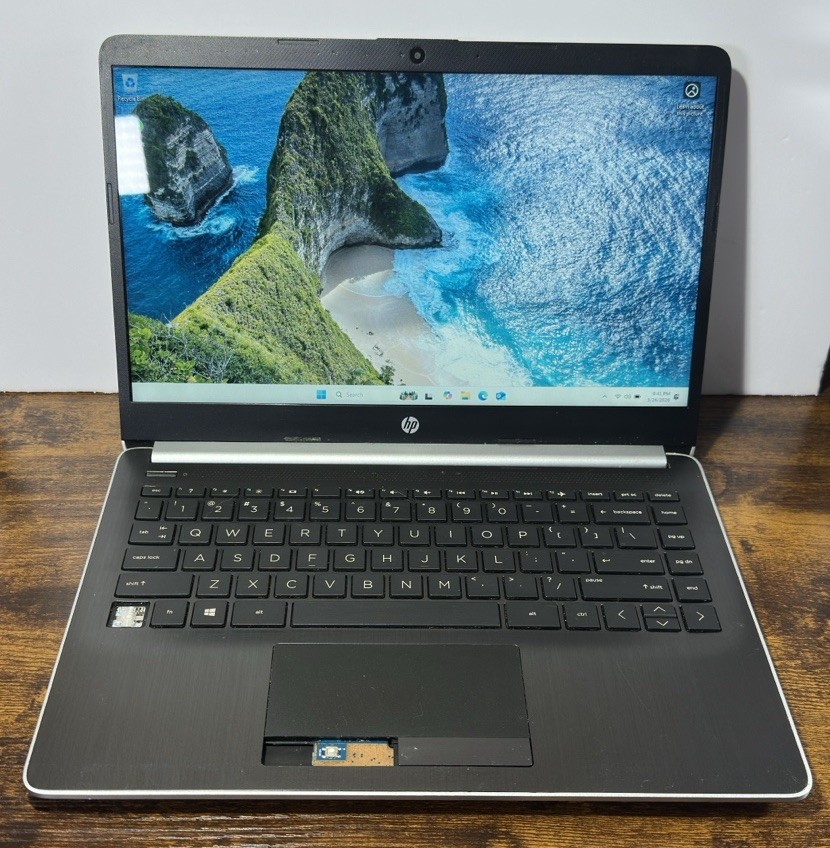 HP 14-df0018wm 14″ Celeron N4000 1.1GHz 4GB/64GB Laptop w/ 11 Home S – READ