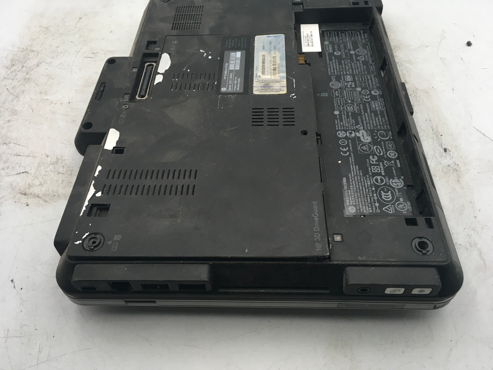 HP ELITEBOOK 2740P – BOOTS TO BIOS – INTEL I5 M520 – NO RAM – NO OS – READ – BB